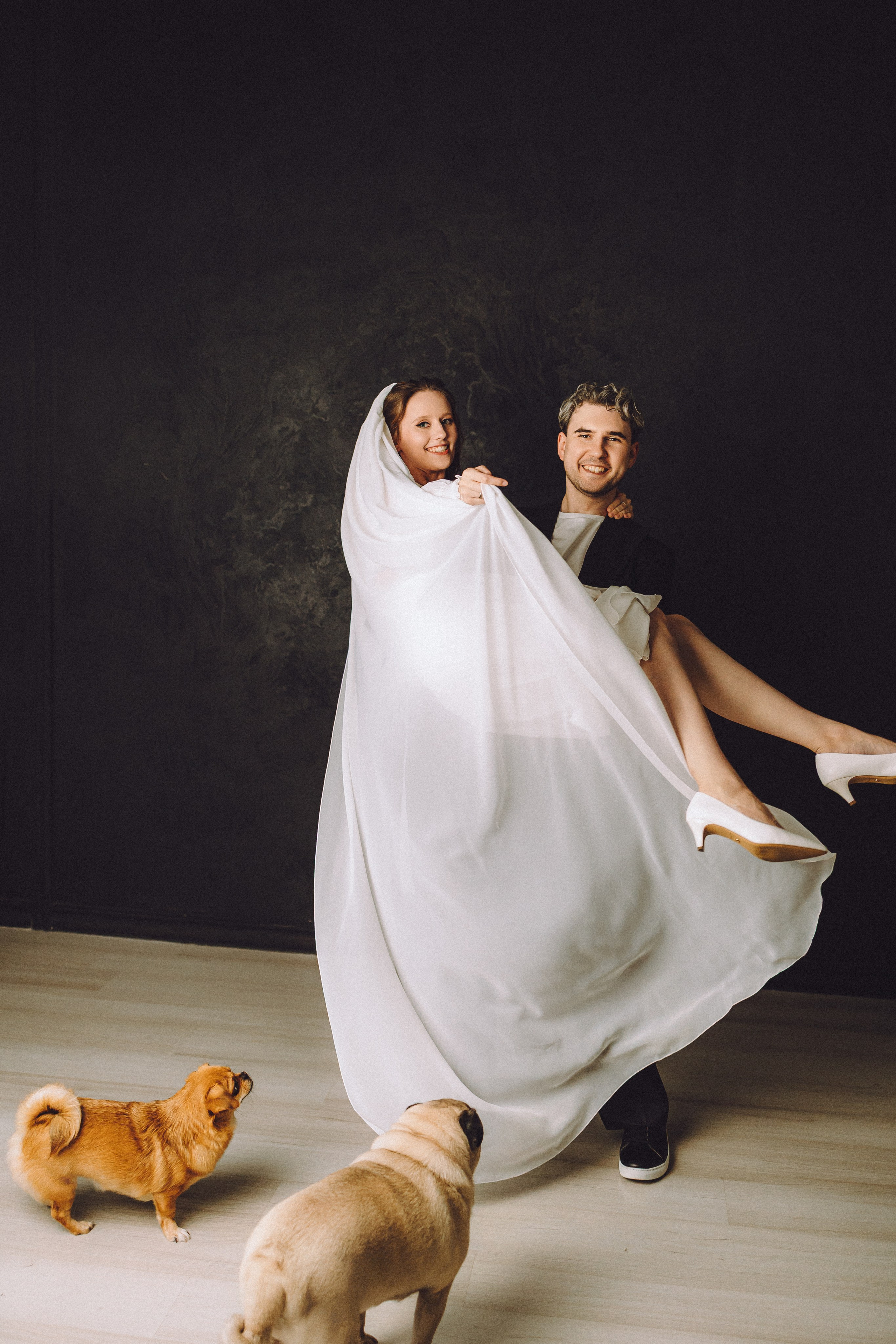 Денис, Василина, Гаврюша и Кнопка