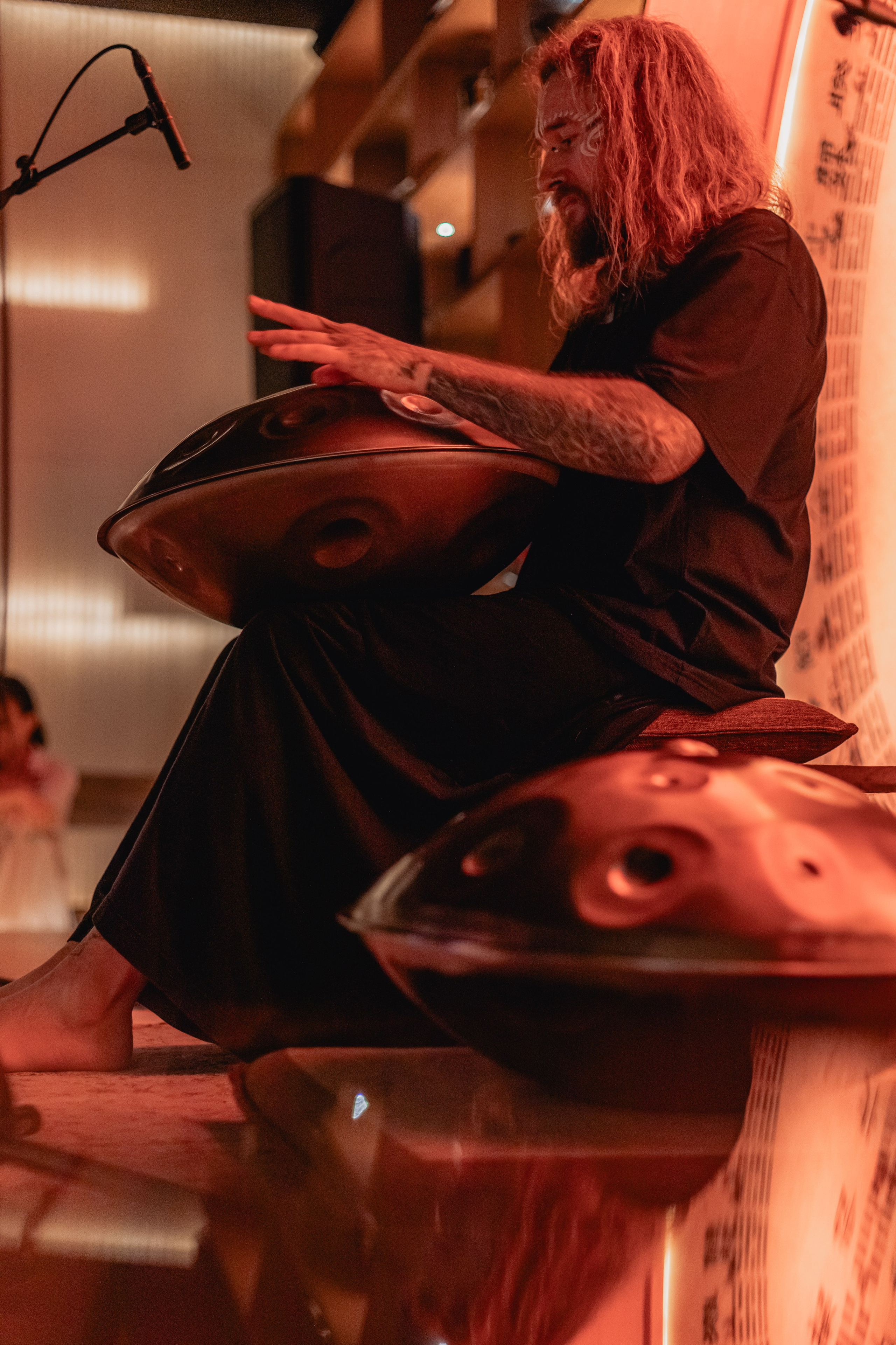 Yanas Handpan concert at Zest. Mariam Bagdasaryan