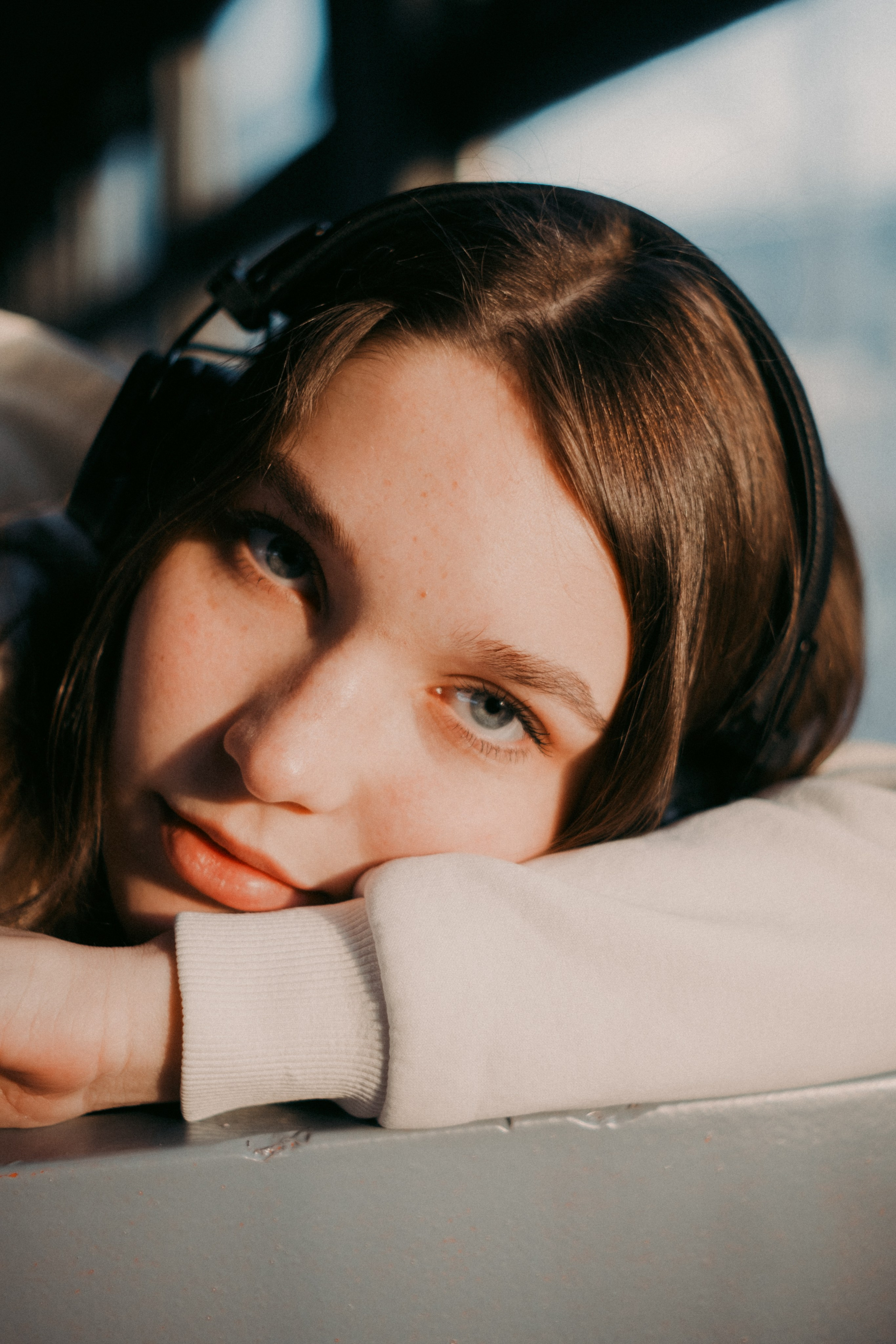 Ксюша. Съёмка в электричке. Lickord