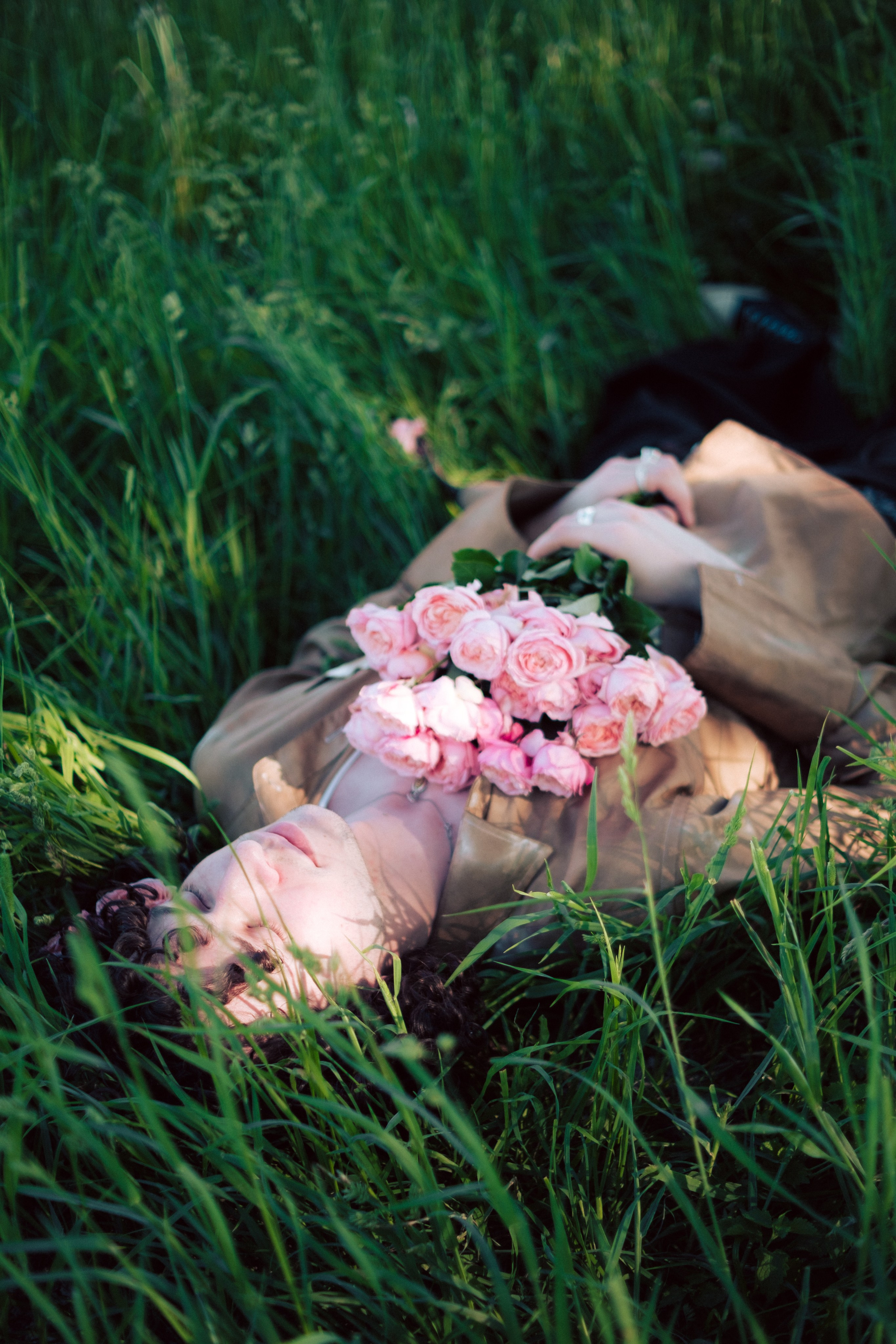 Костя. Съёмка с цветами в поле. Lickord