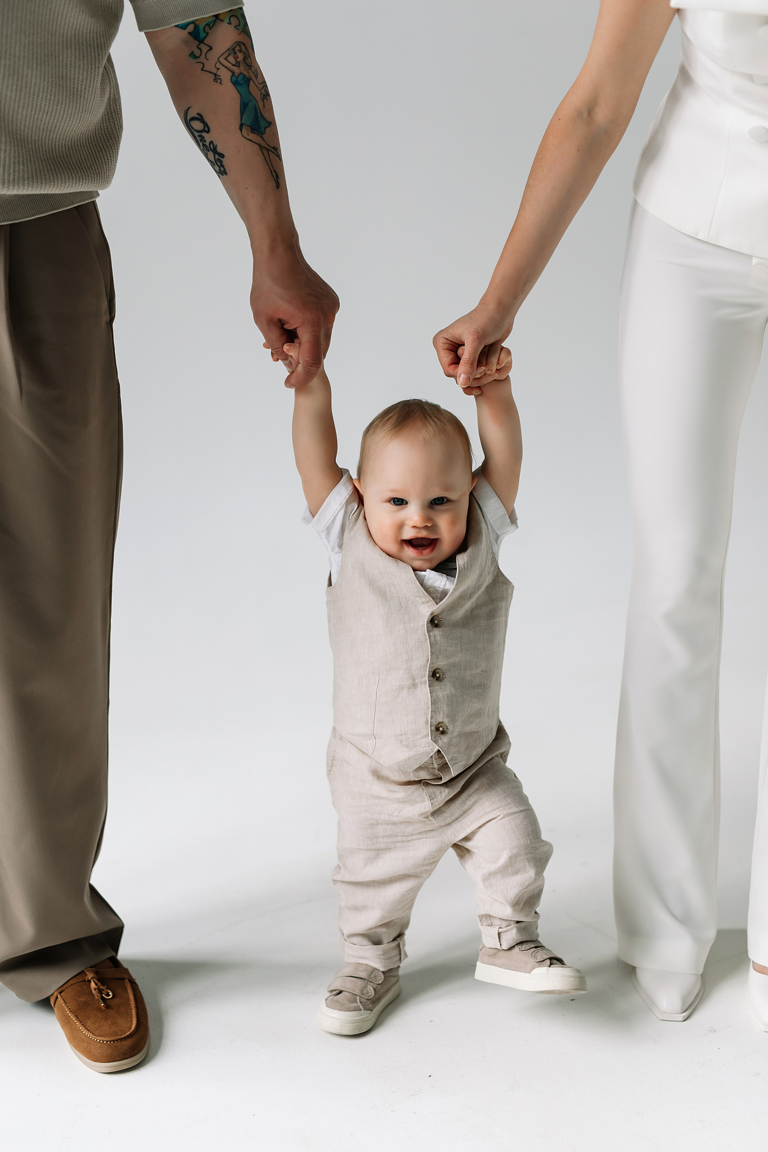 Семейная съемка в студии. Фотограф Москва Мария Захарова