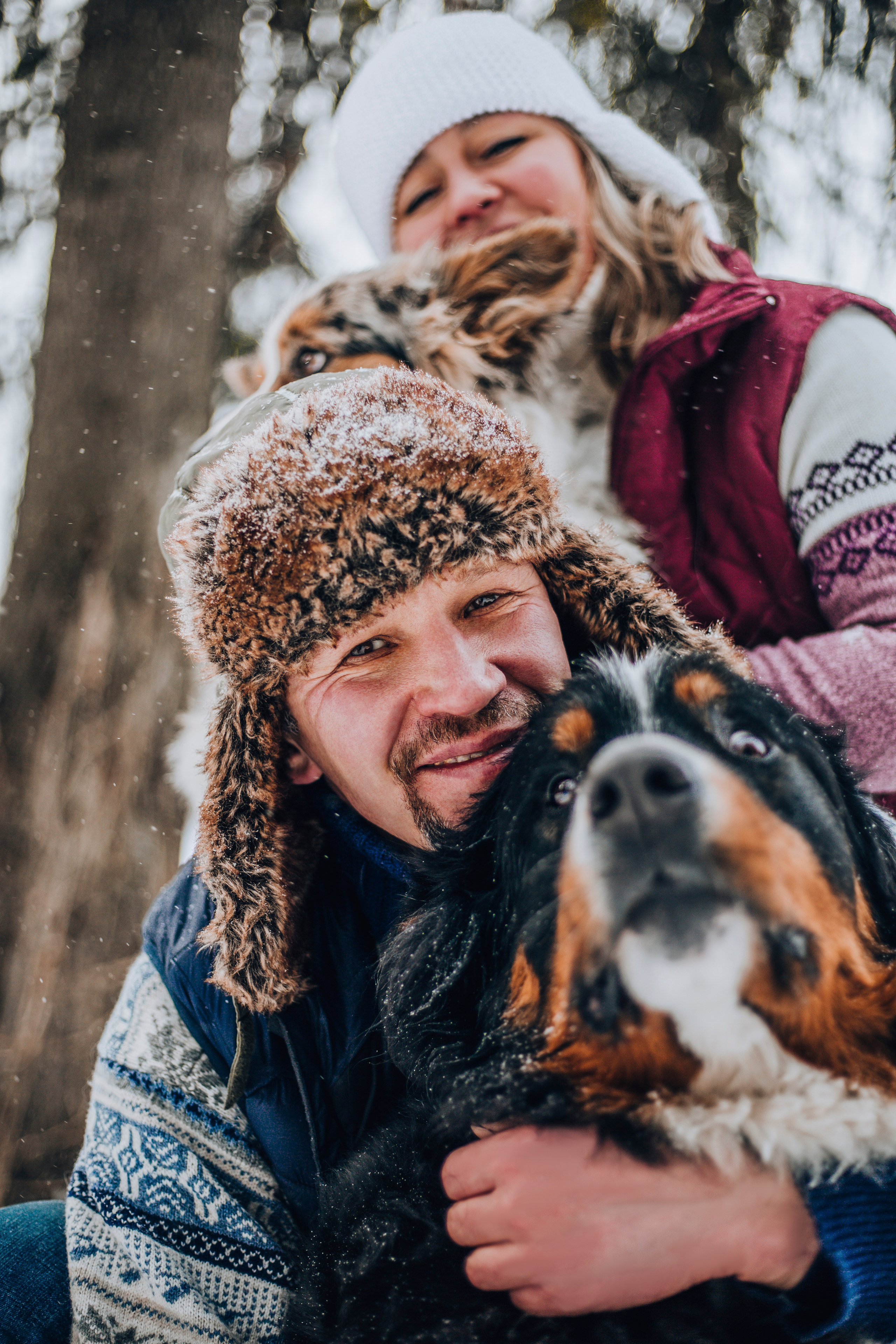 Катя Вова и песики. Свадебный и Семейный фотограф в Москве Александра Вайпер