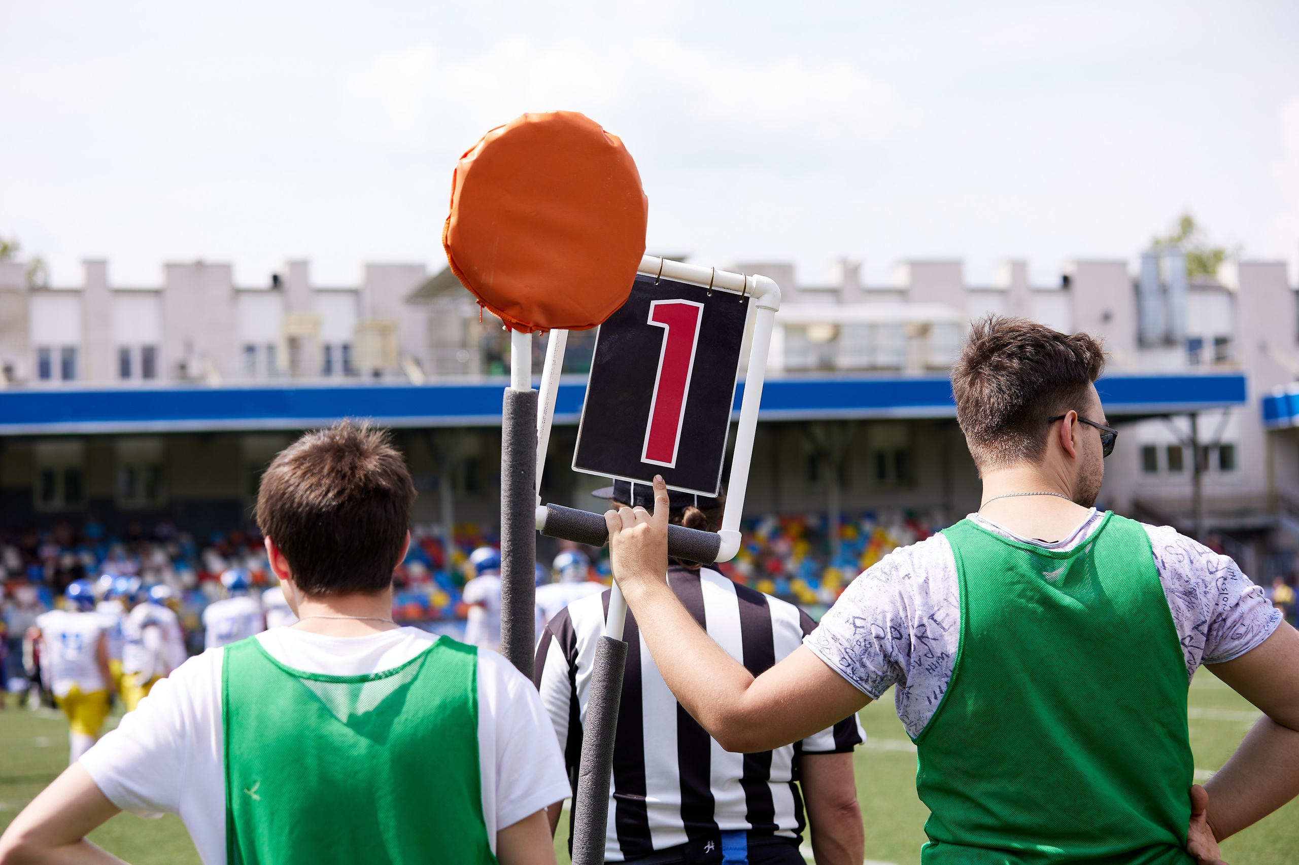 Американский футбол. Матч Чемпионата России — Апачи-Викинги. Светлана Родионова — фотограф спортивный и не только