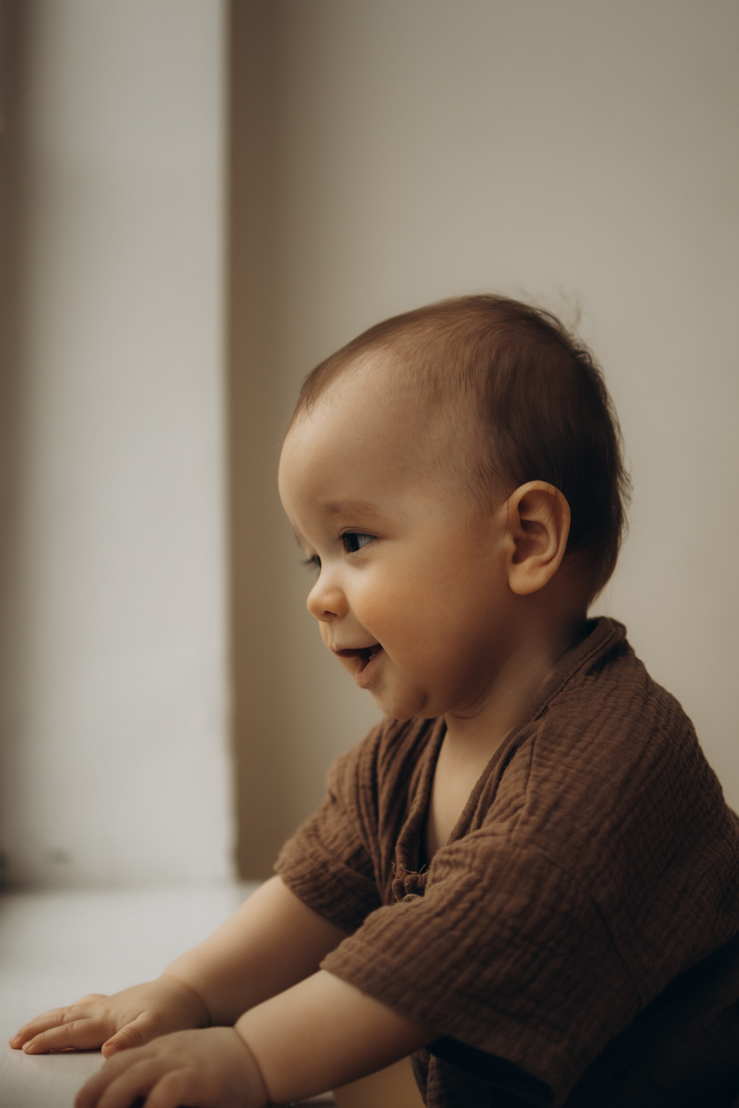 Регина и малыш Дима. Семейный, домашний, ньюборн фотограф Москва Цветкова Елизавета
