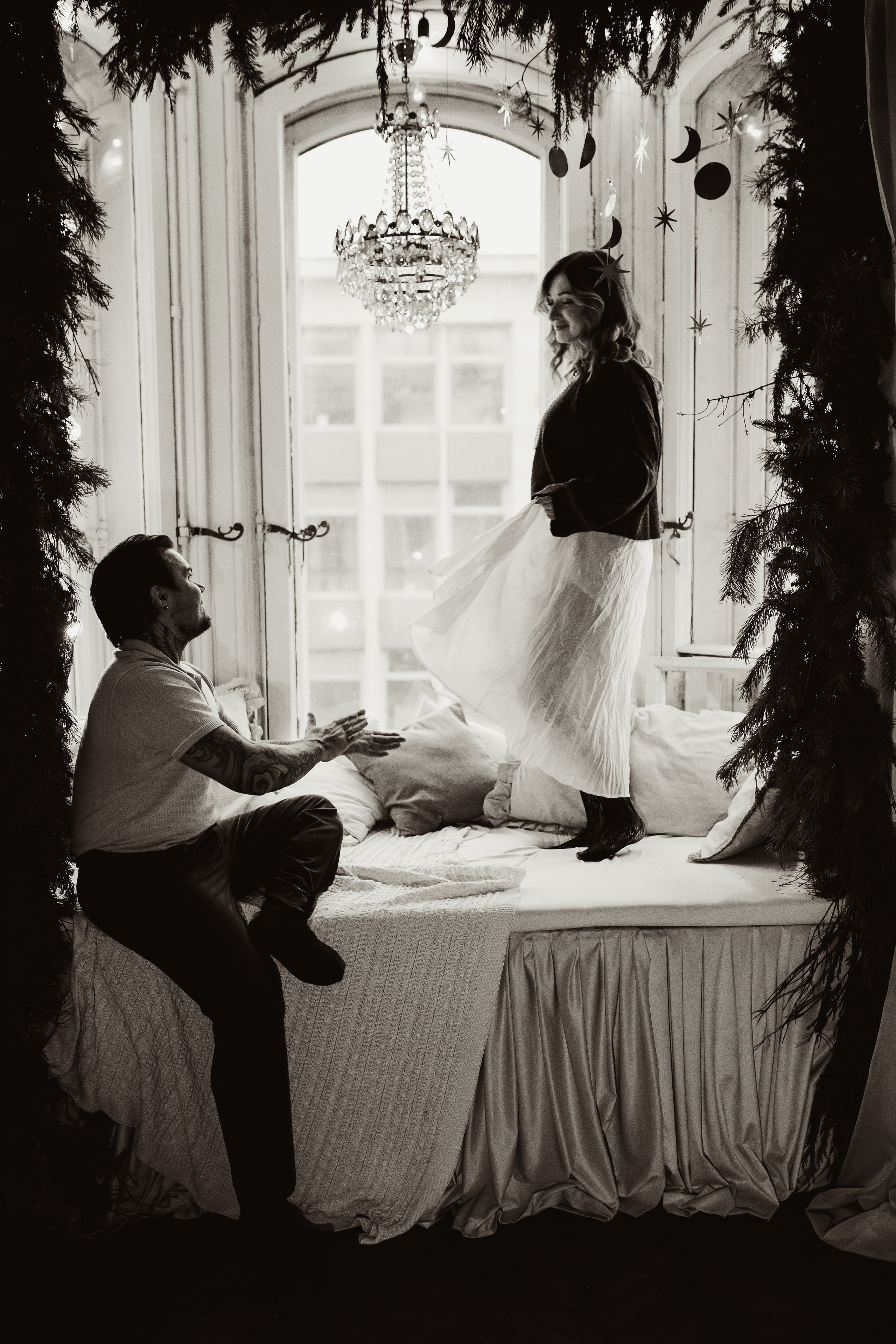Новогодняя LoveStory. Фотограф Санкт-Петербург Князева Елизавета