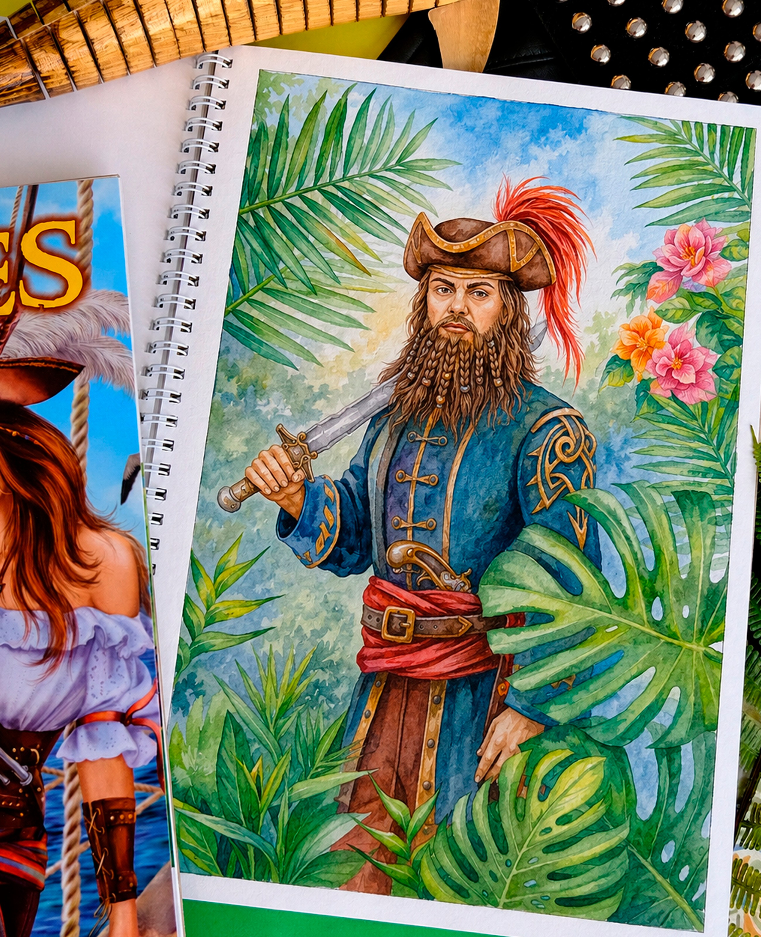 Pirates. Раскраски Алёны Лазаревой