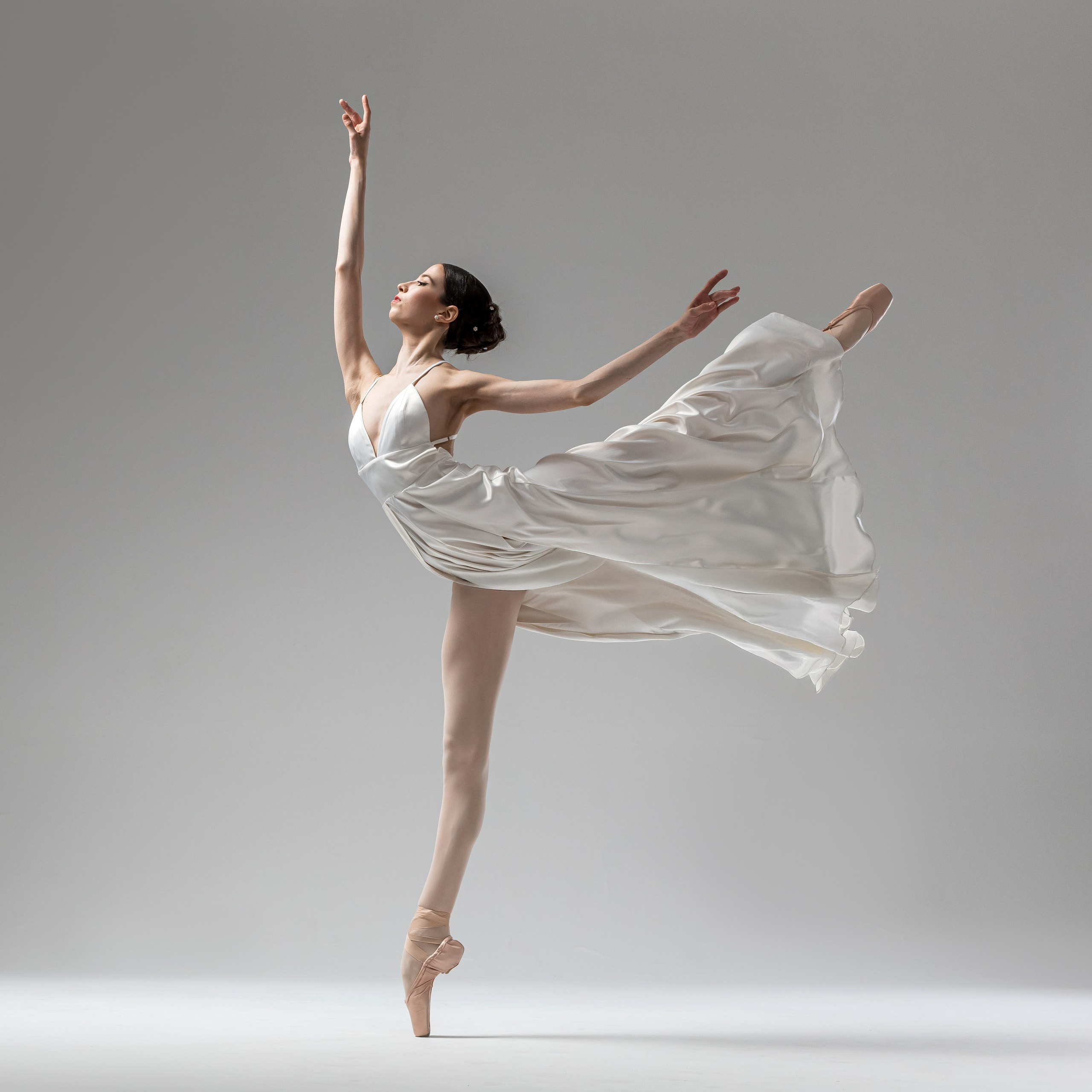 Балетная съёмка на белой циклораме и фонах. Балетный фотограф Алина Ханько — Душа Балета