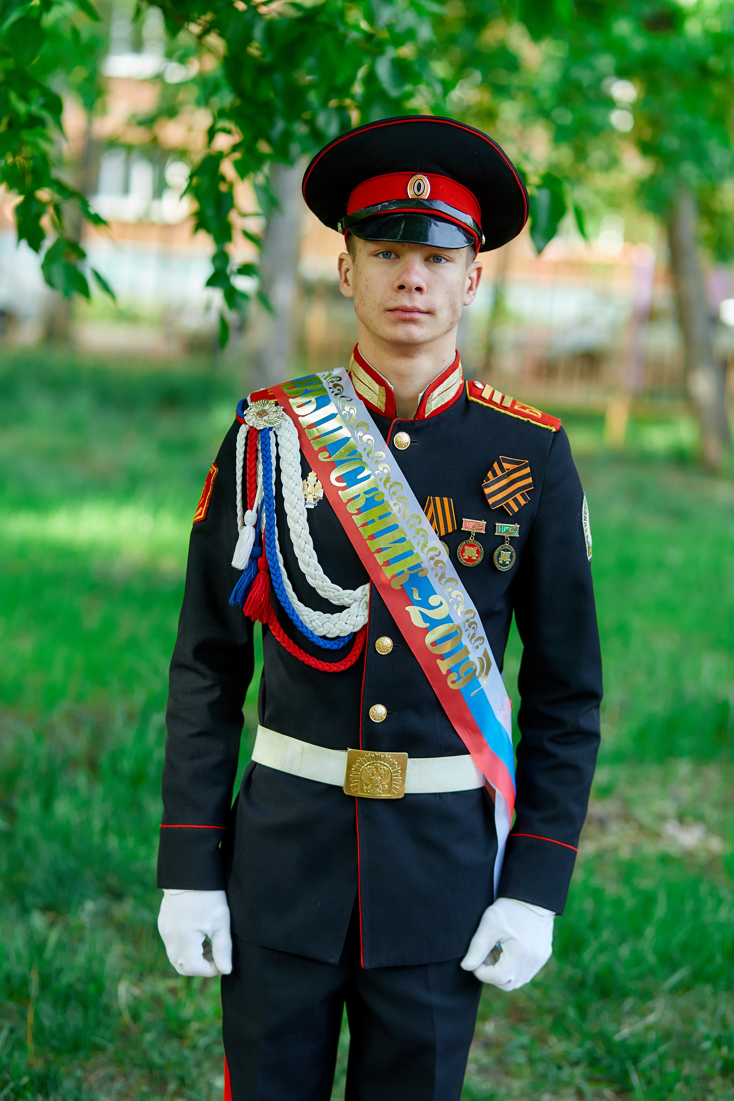 Кадеты последний звонок. Фотограф Вячеслав Фарунин