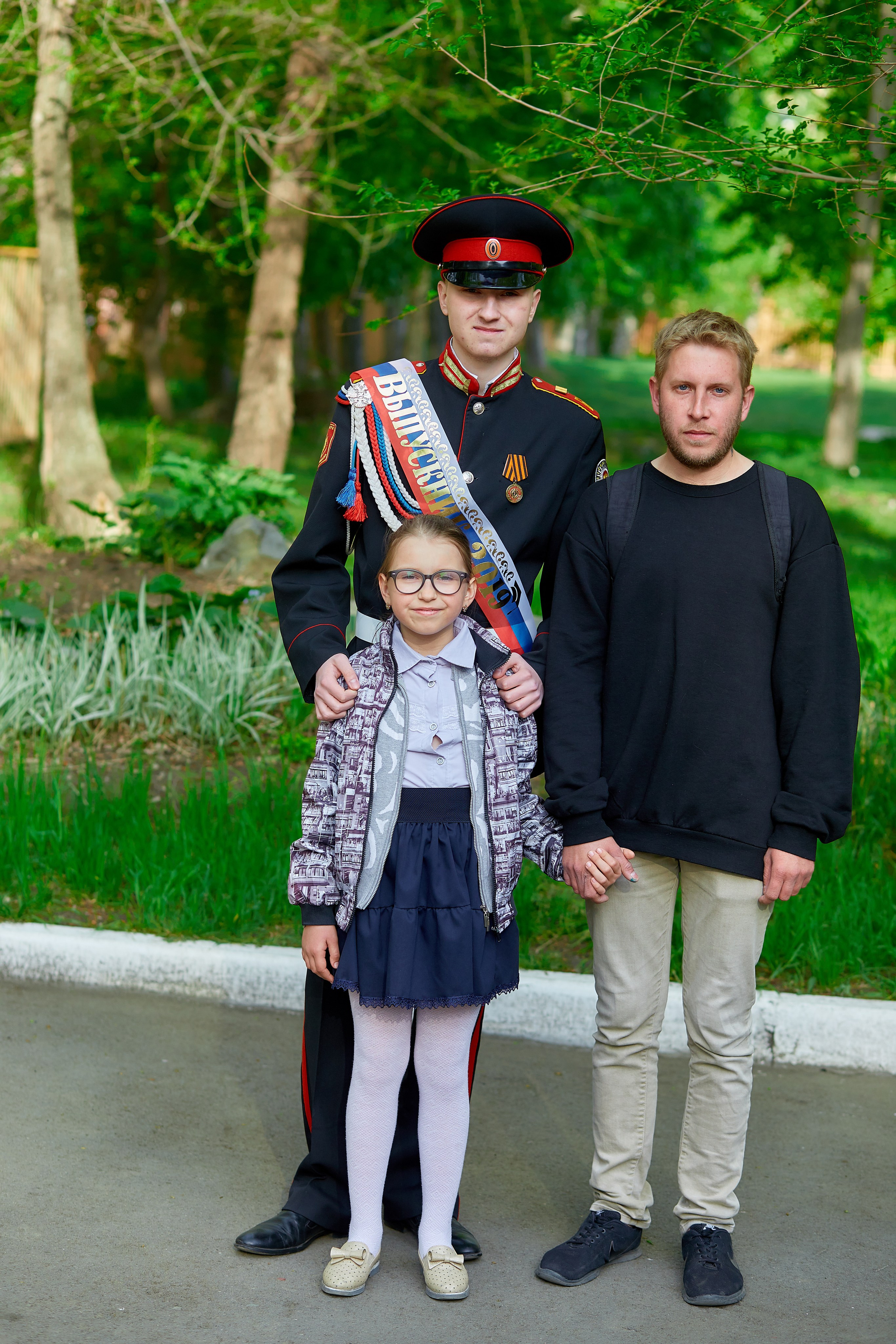 Кадеты последний звонок. Фотограф Вячеслав Фарунин