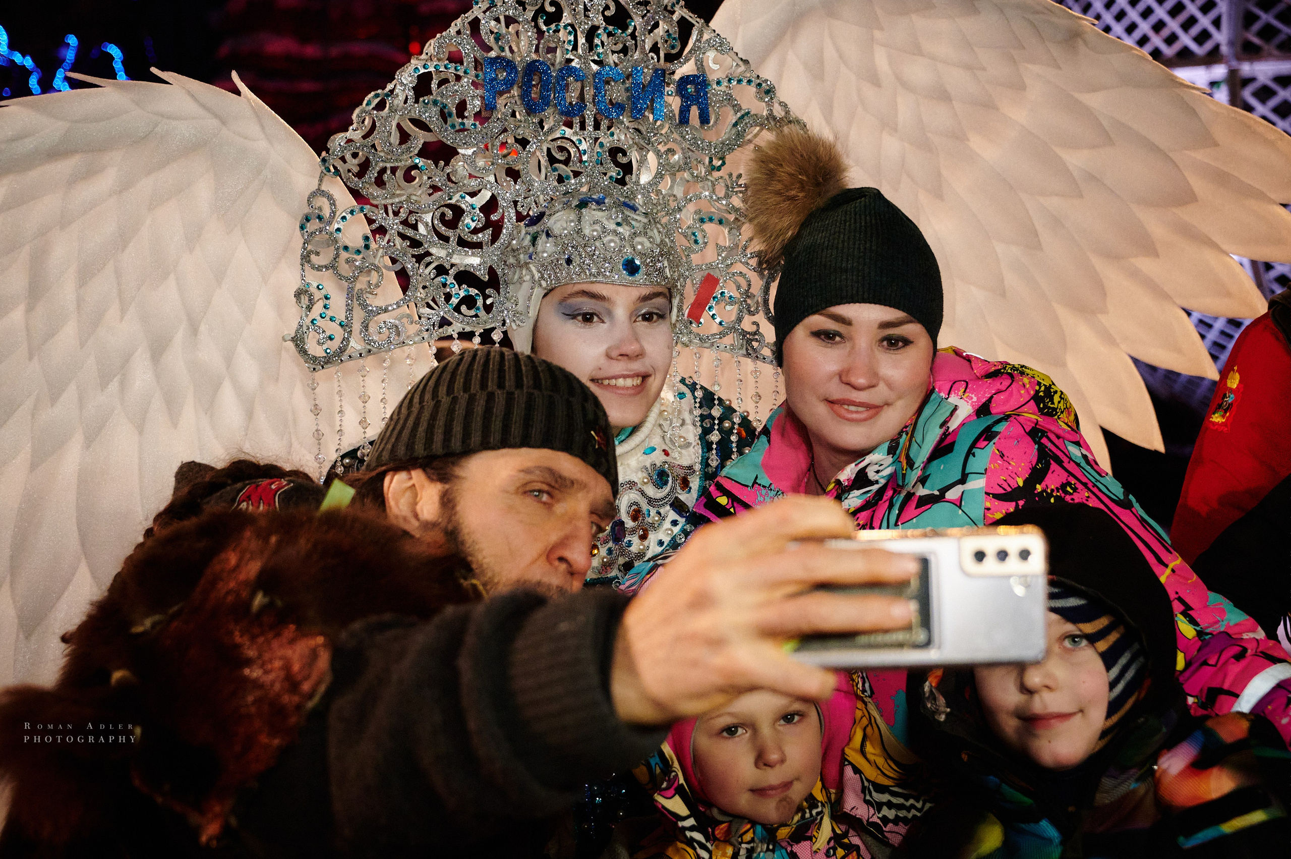 Новогодняя сказка от Ночных волков. Фотограф Роман Адлер