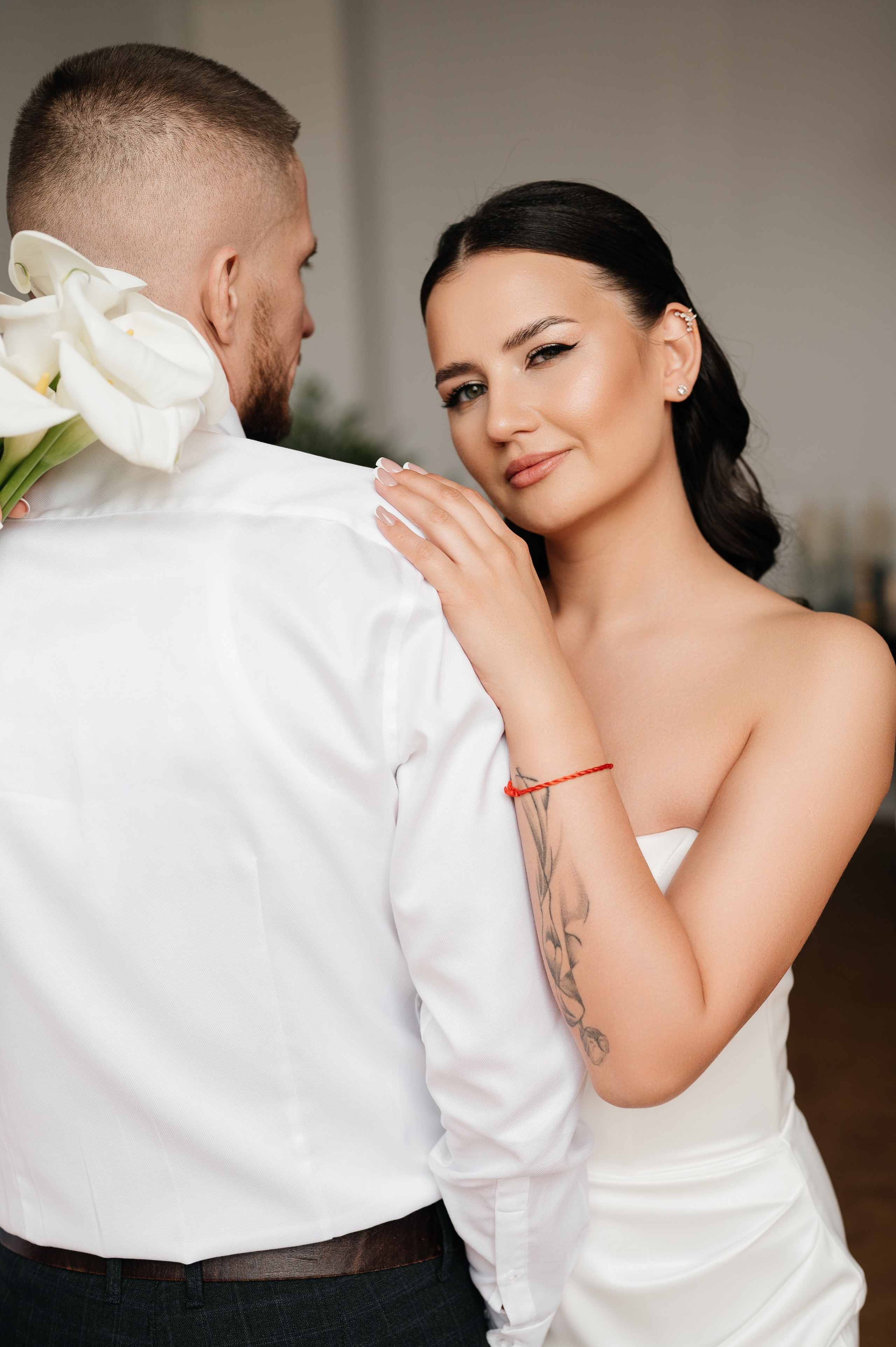 Свадебная фотосессия в студии. Свадебный и семейный фотограф в Краснодаре Алина Мельник