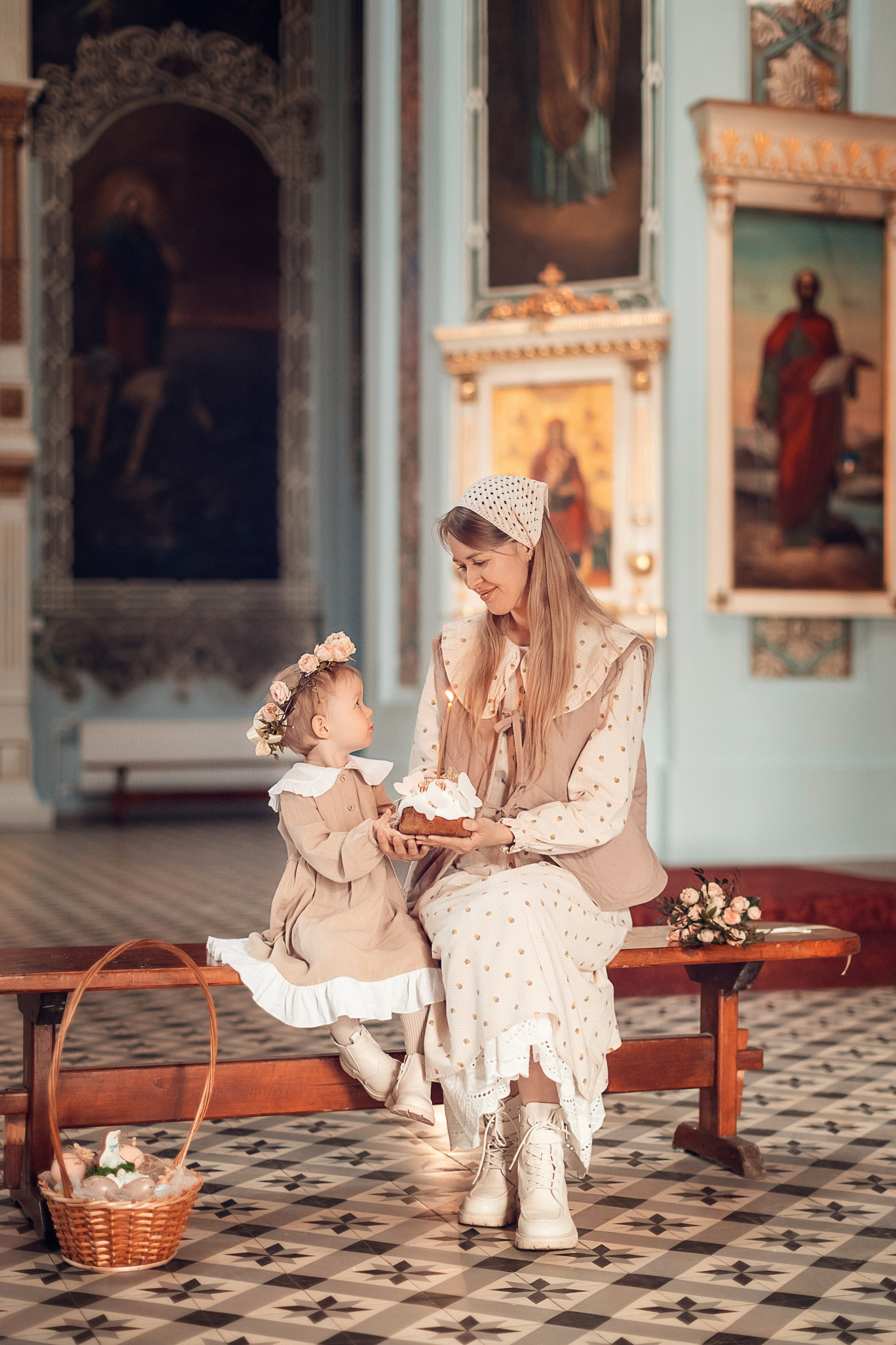 Пасхальная съёмка в Духосошественском соборе. Главная