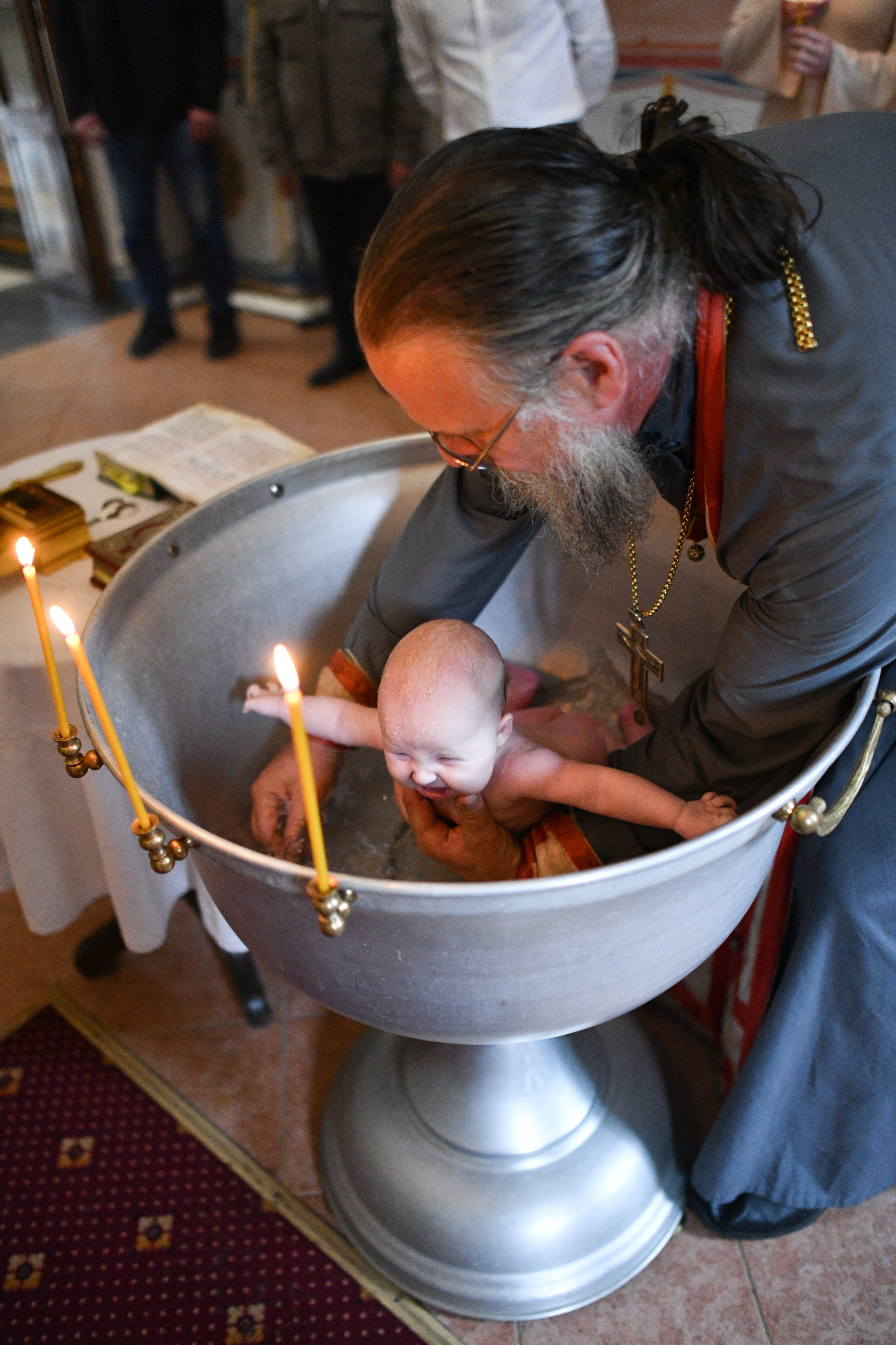 Крещение в Покровской церкви. Свадебный и портретный фотограф в Москве Галина Борисова