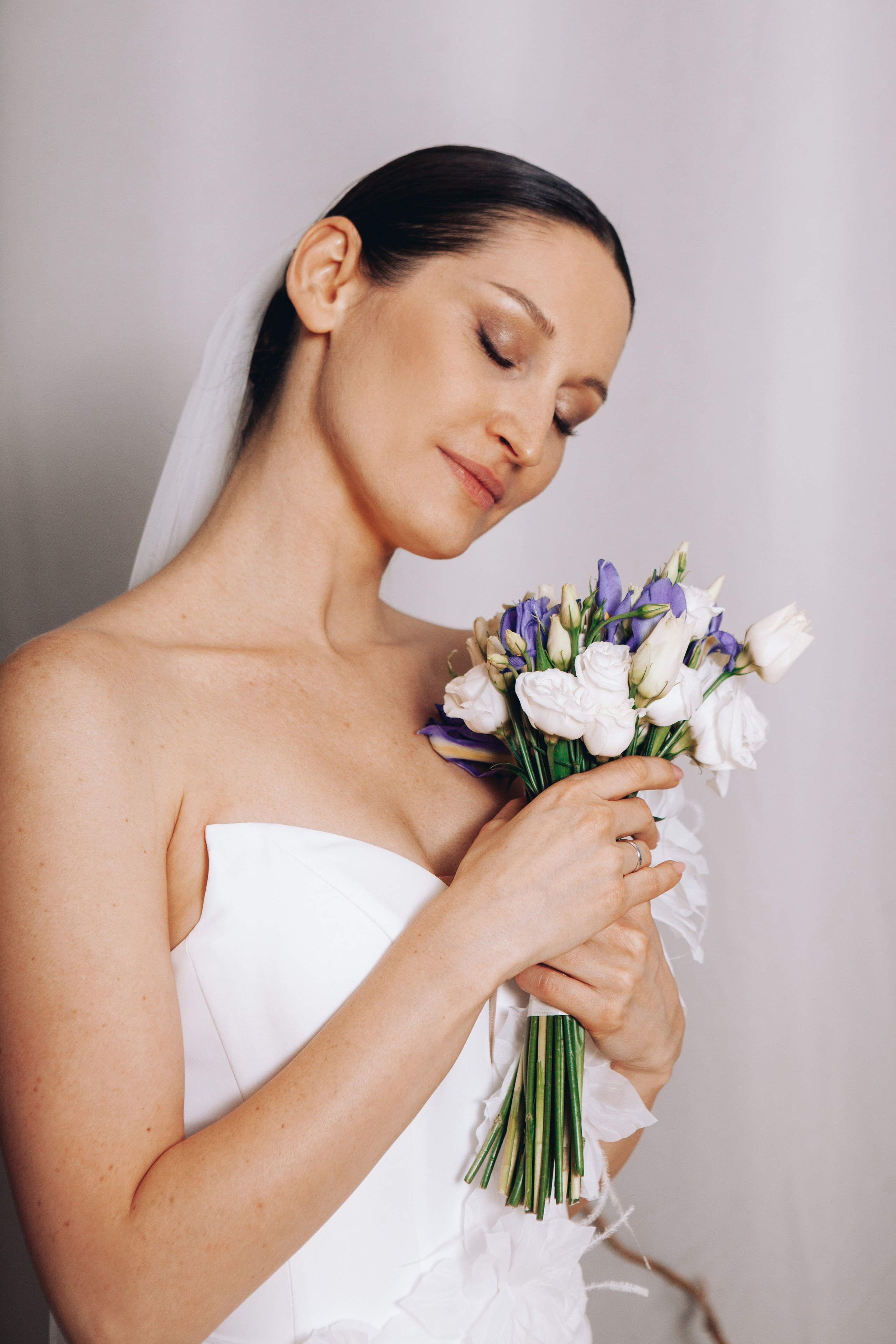 Фотосессия жениха и невесты в шипиловском загсе. Фотограф Ольга Ефремова