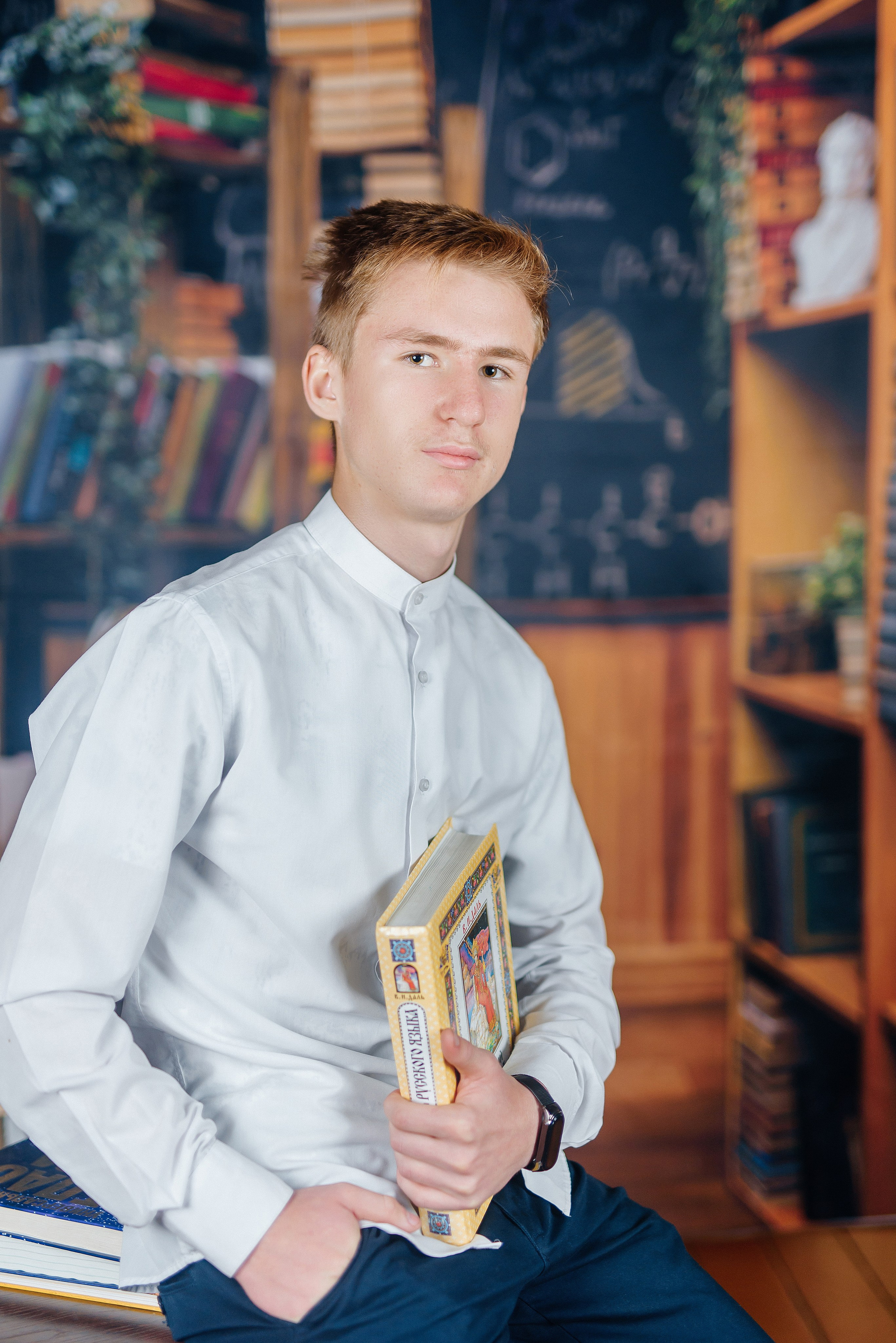 Библиотека. Семейный фотограф в Барнауле