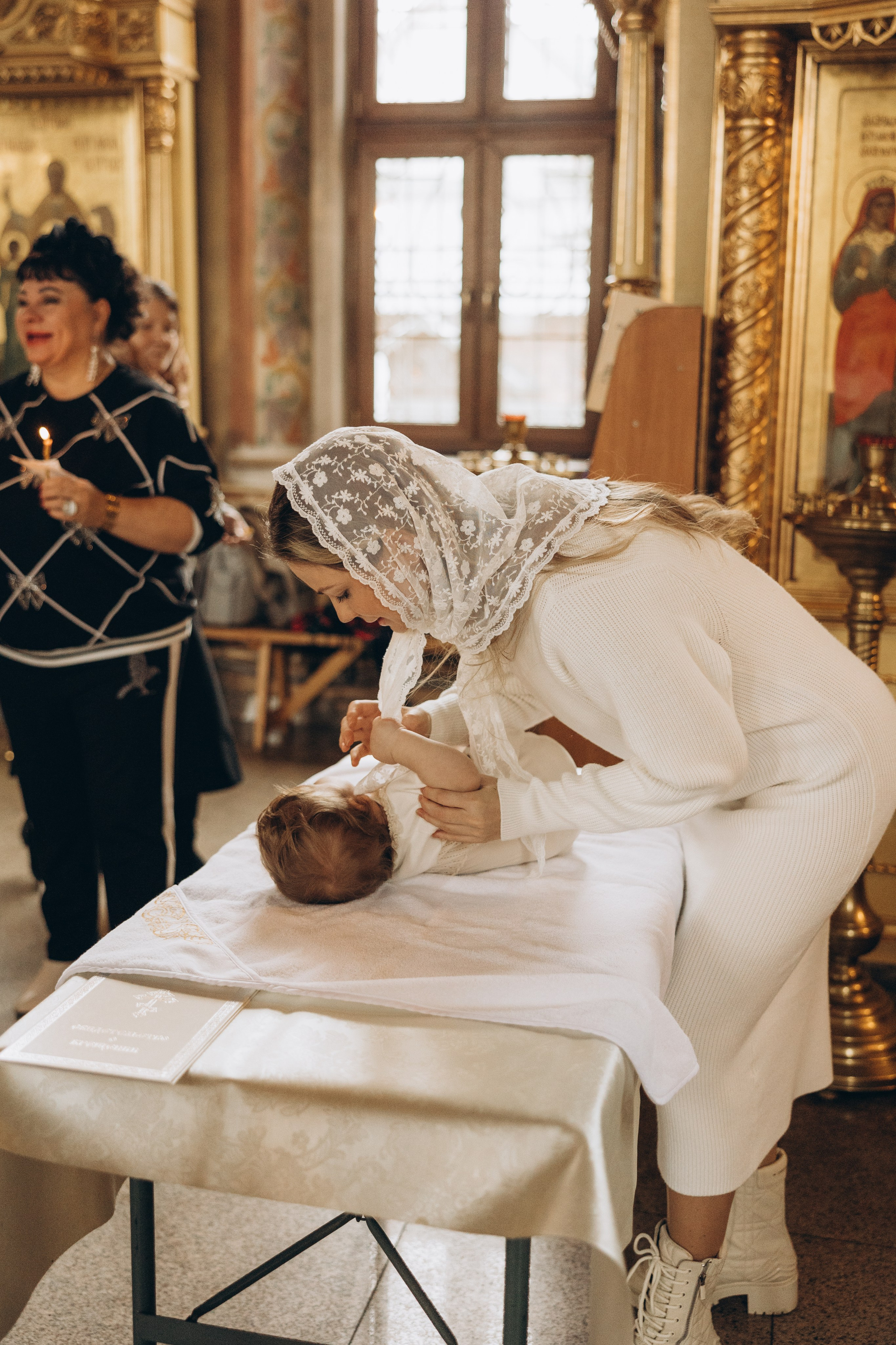 Крещение Дианы. Семейный фотограф в Москве Виктория Ястребинская