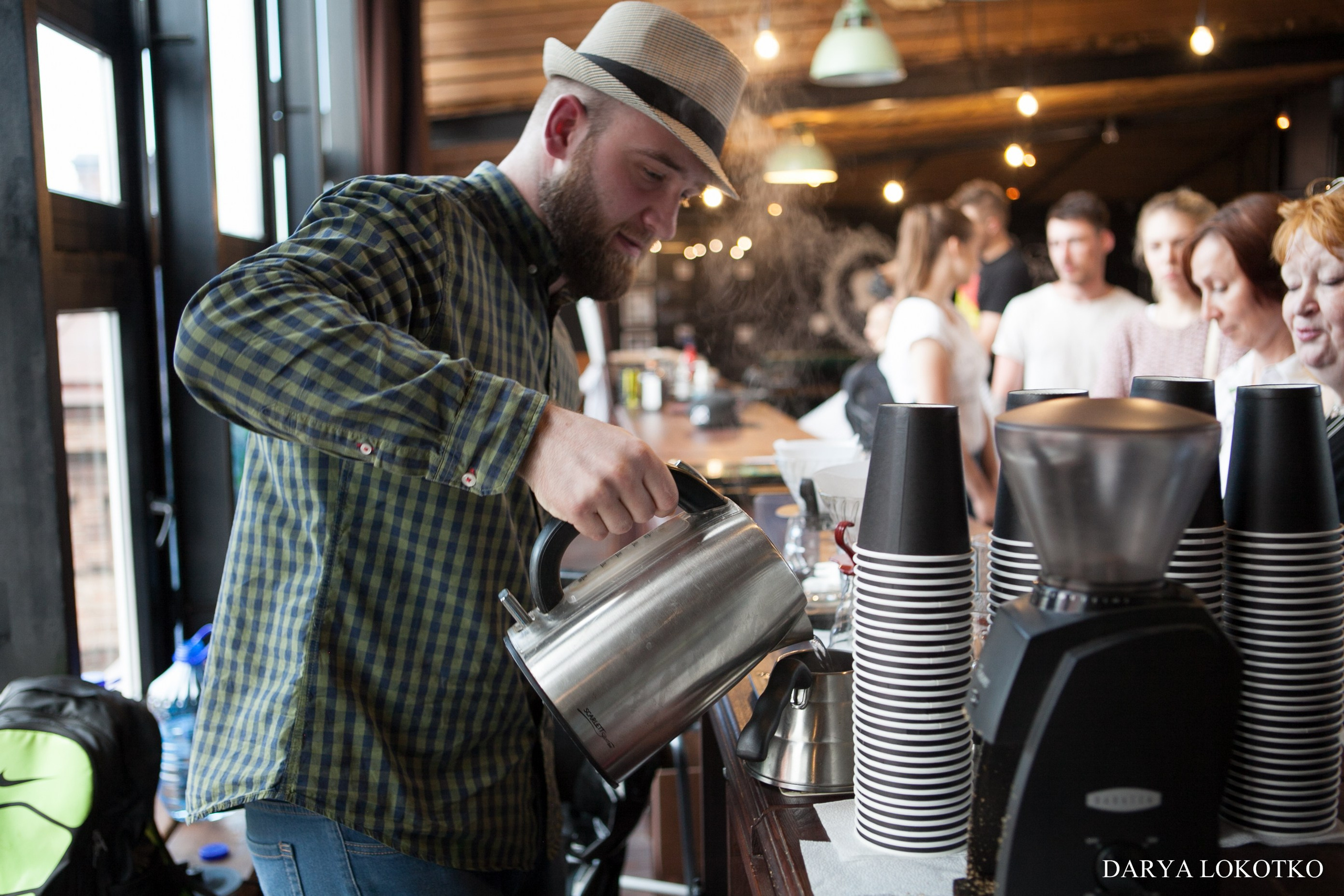 Лекция от Woodcoffee + дегустация кофе. Фотограф Дарья Локотко в Красноярске