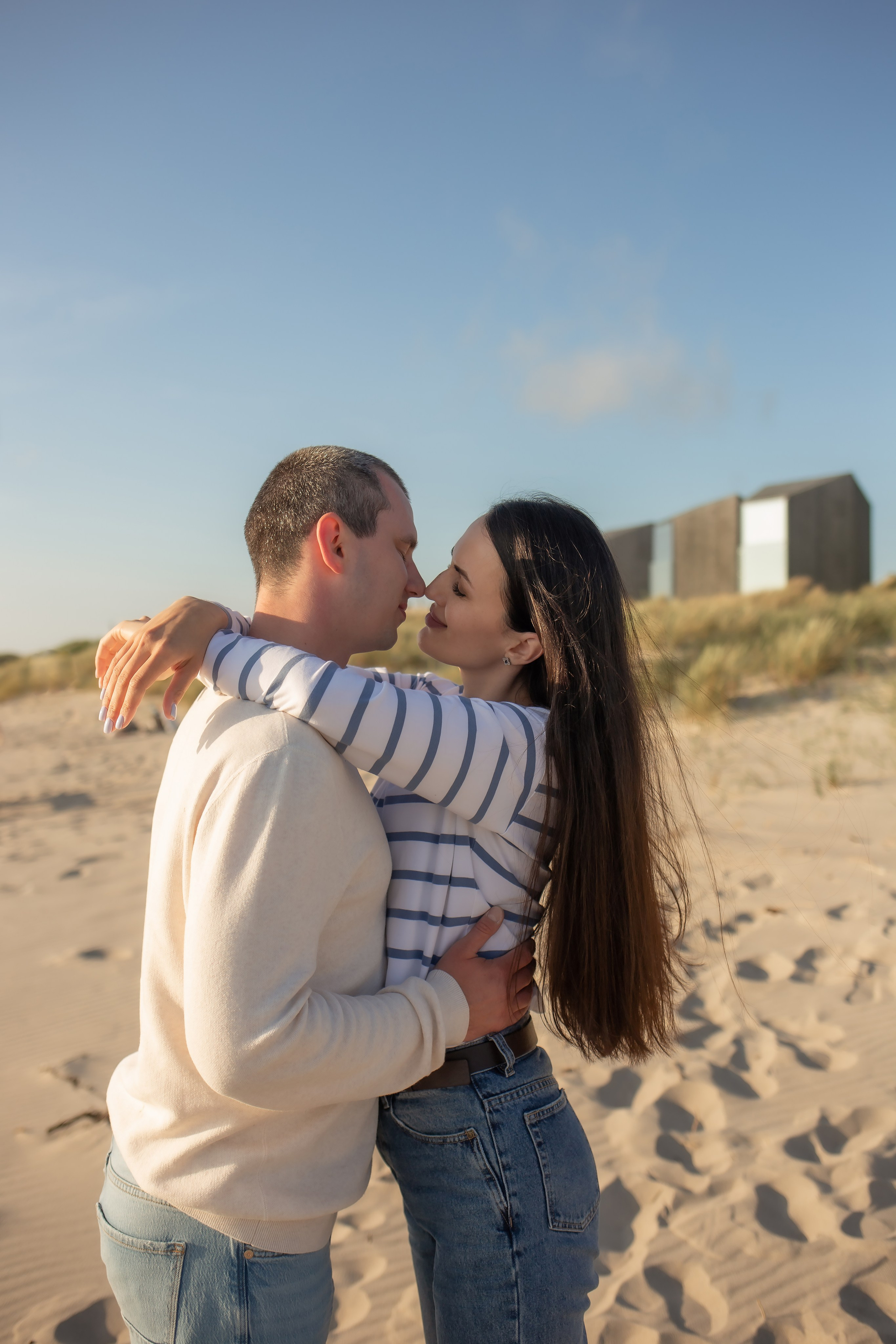 Павел и Татьяна. Закат в Янтарном. Фотограф в Калининграде Решетникова Алина
