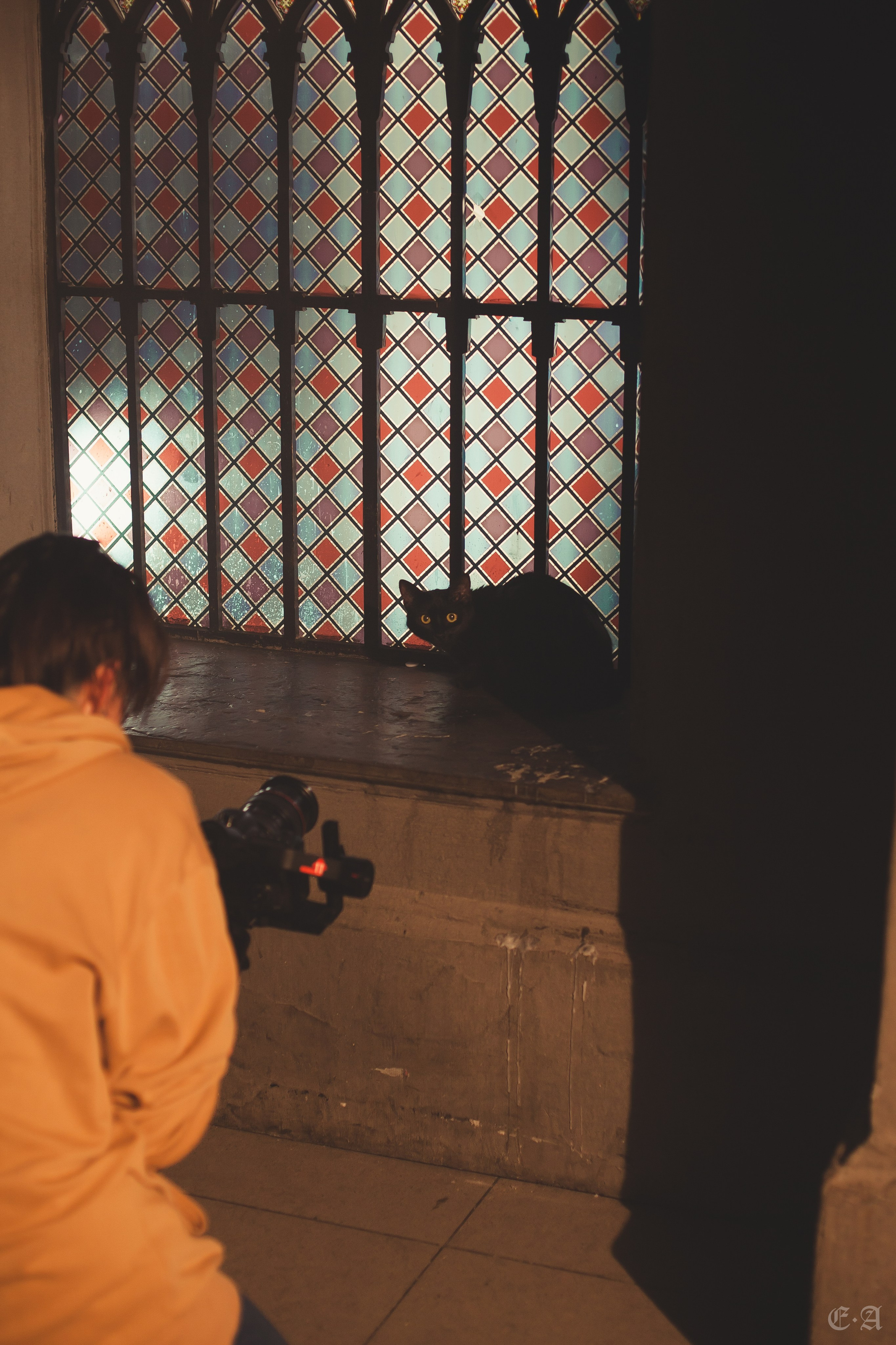 Съемки клипа «Клок тумана». Фотограф Ellairen