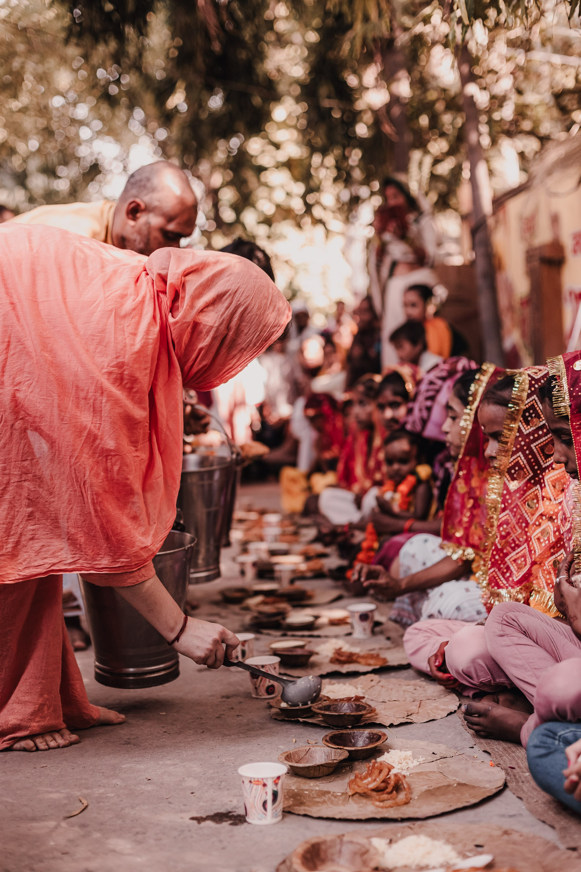 Navaratri yajna at Devraha Baba Ji ashram. Мариам Багдасарян