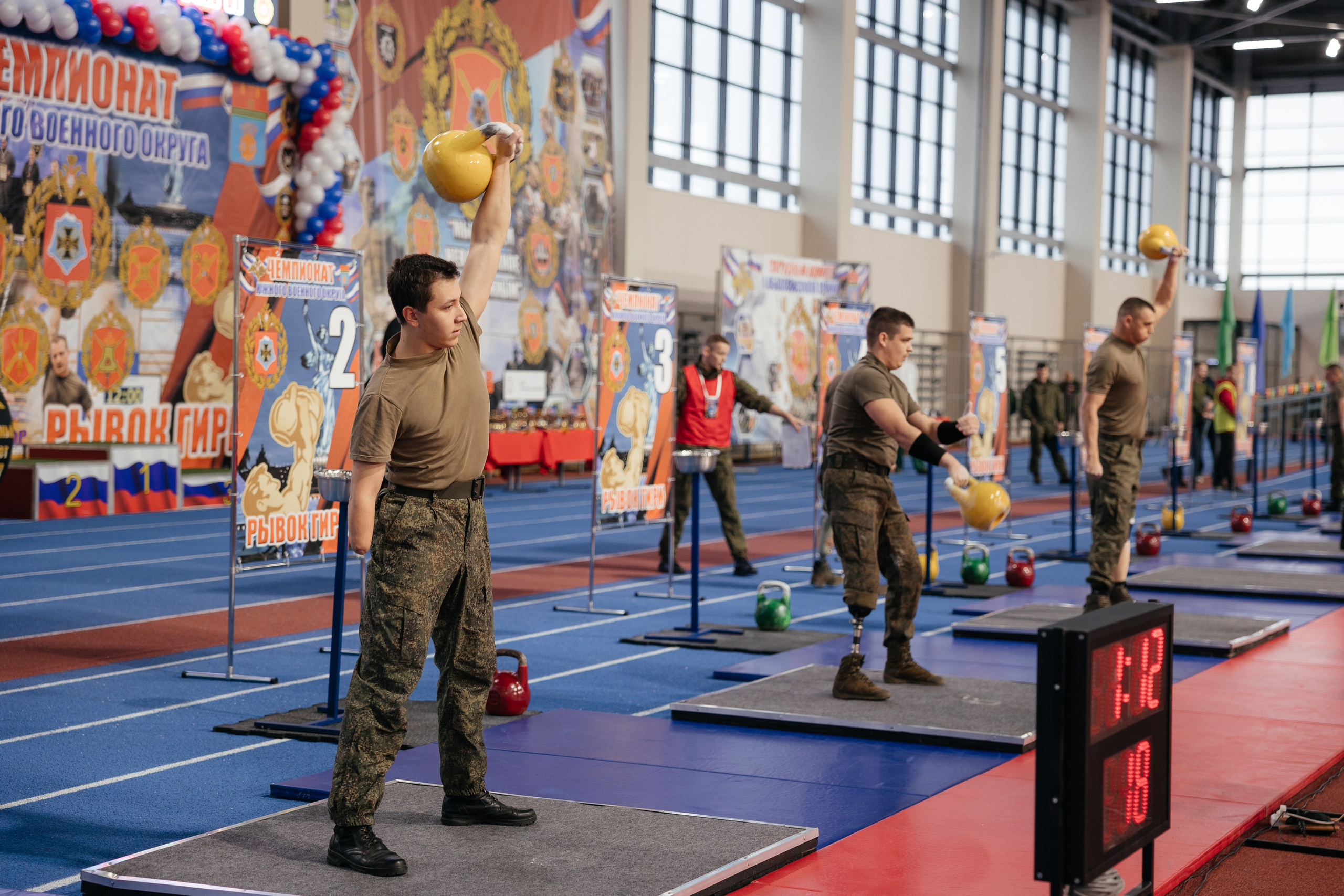 Манеж соревнования. Фотограф Крохин Олег