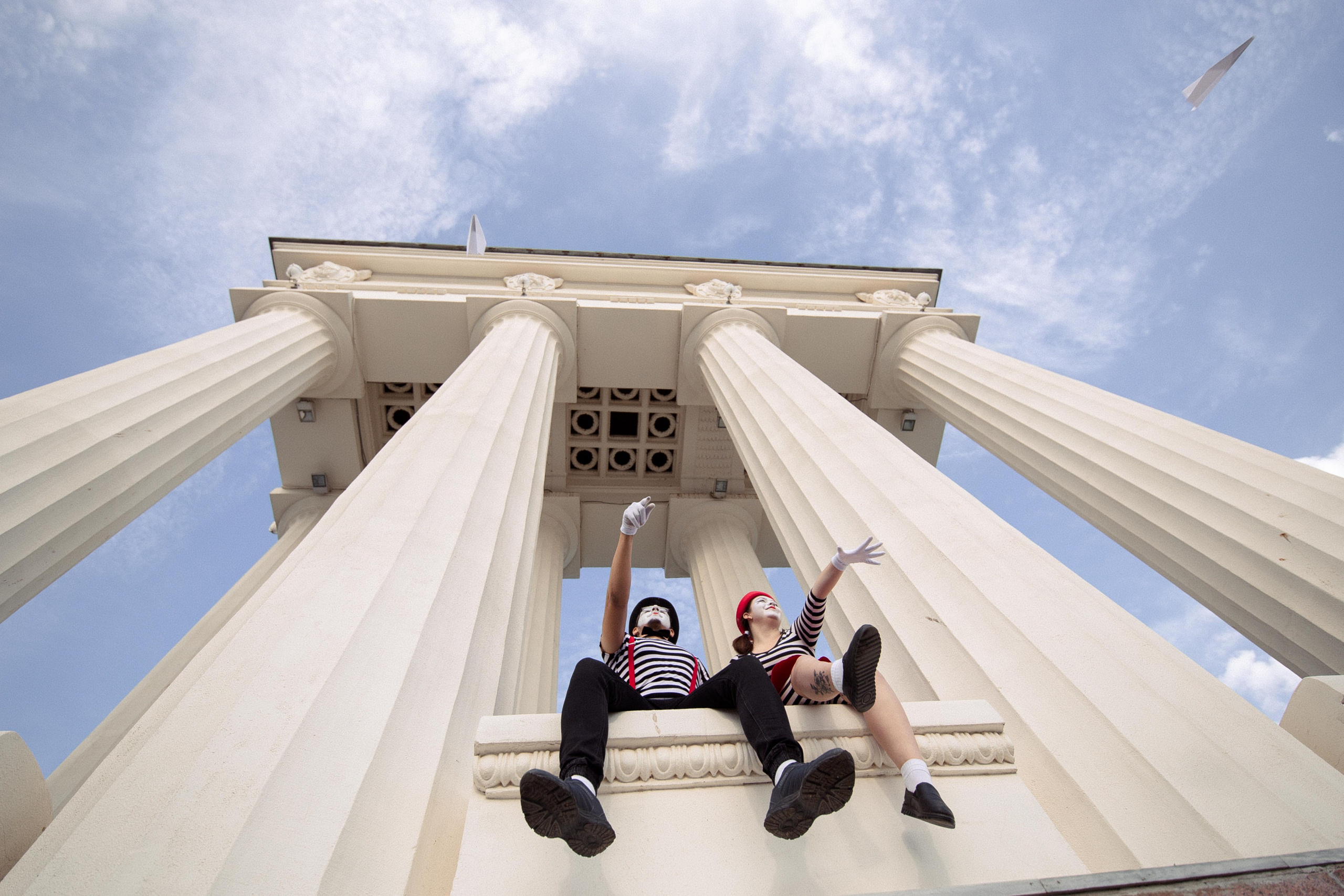 Мимы. Фотограф Крохин Олег