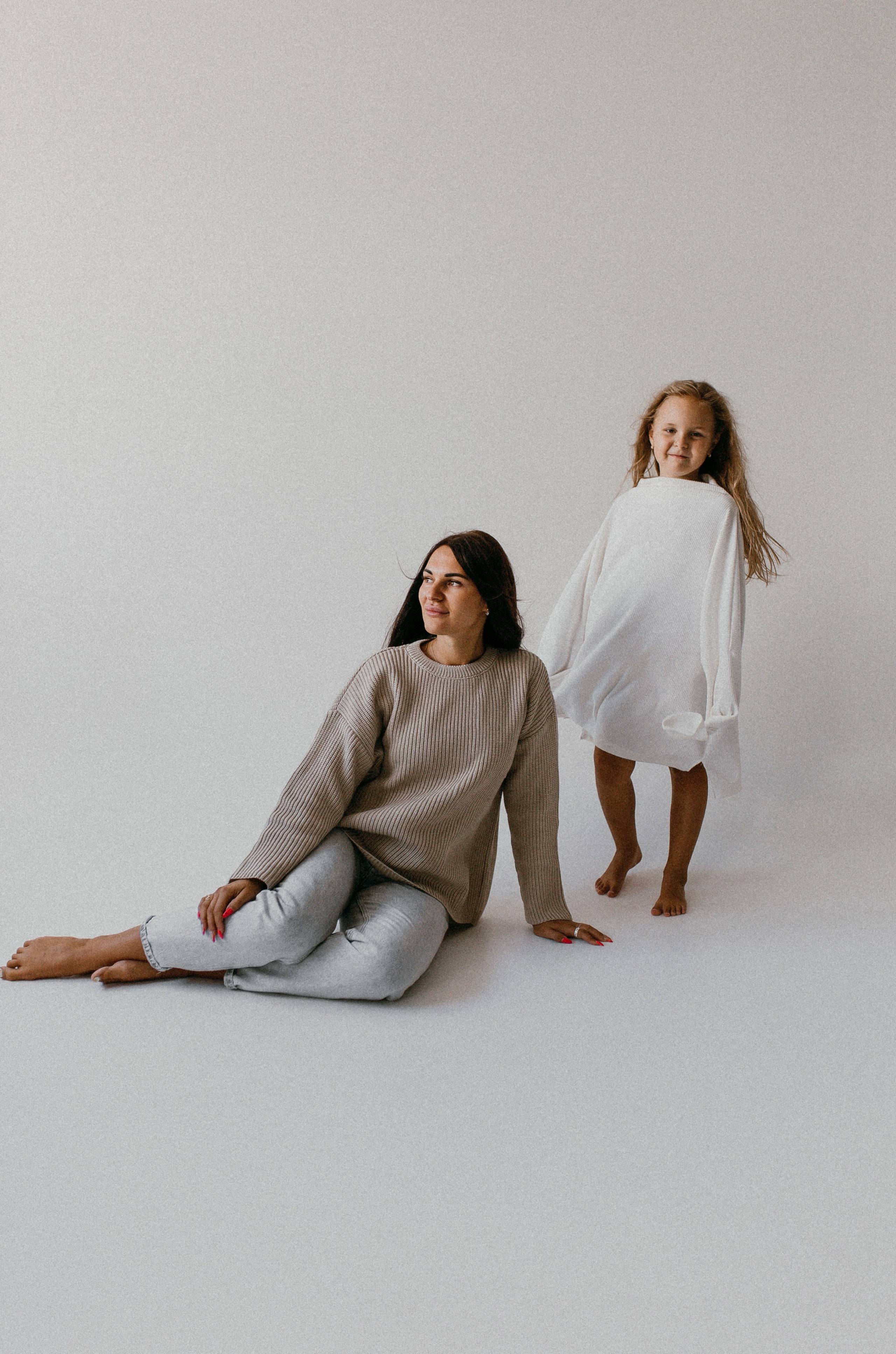 Есения и мама. Семейный фотограф Губкин/Старый Оскол