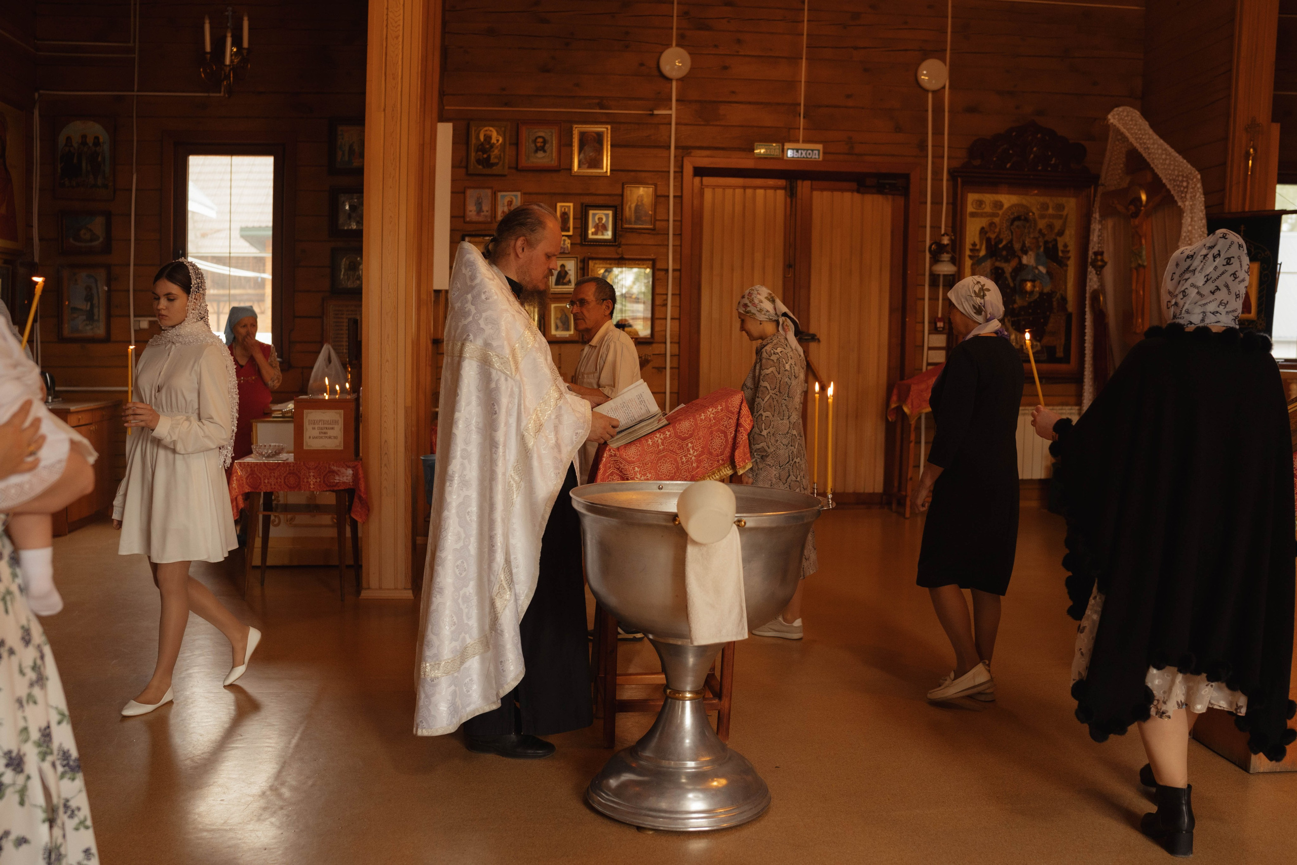 Крещение Любы. Фотограф в Новосибирске Диана Ильиных