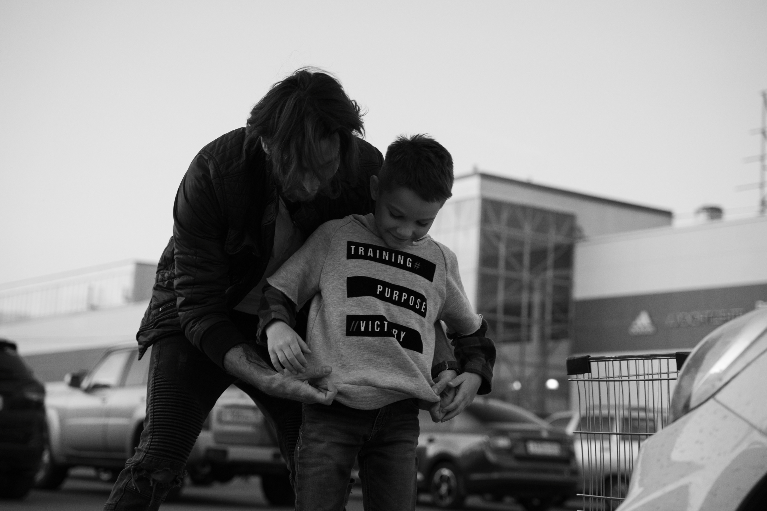 Отец и сын. Фотограф Максим Маркелов