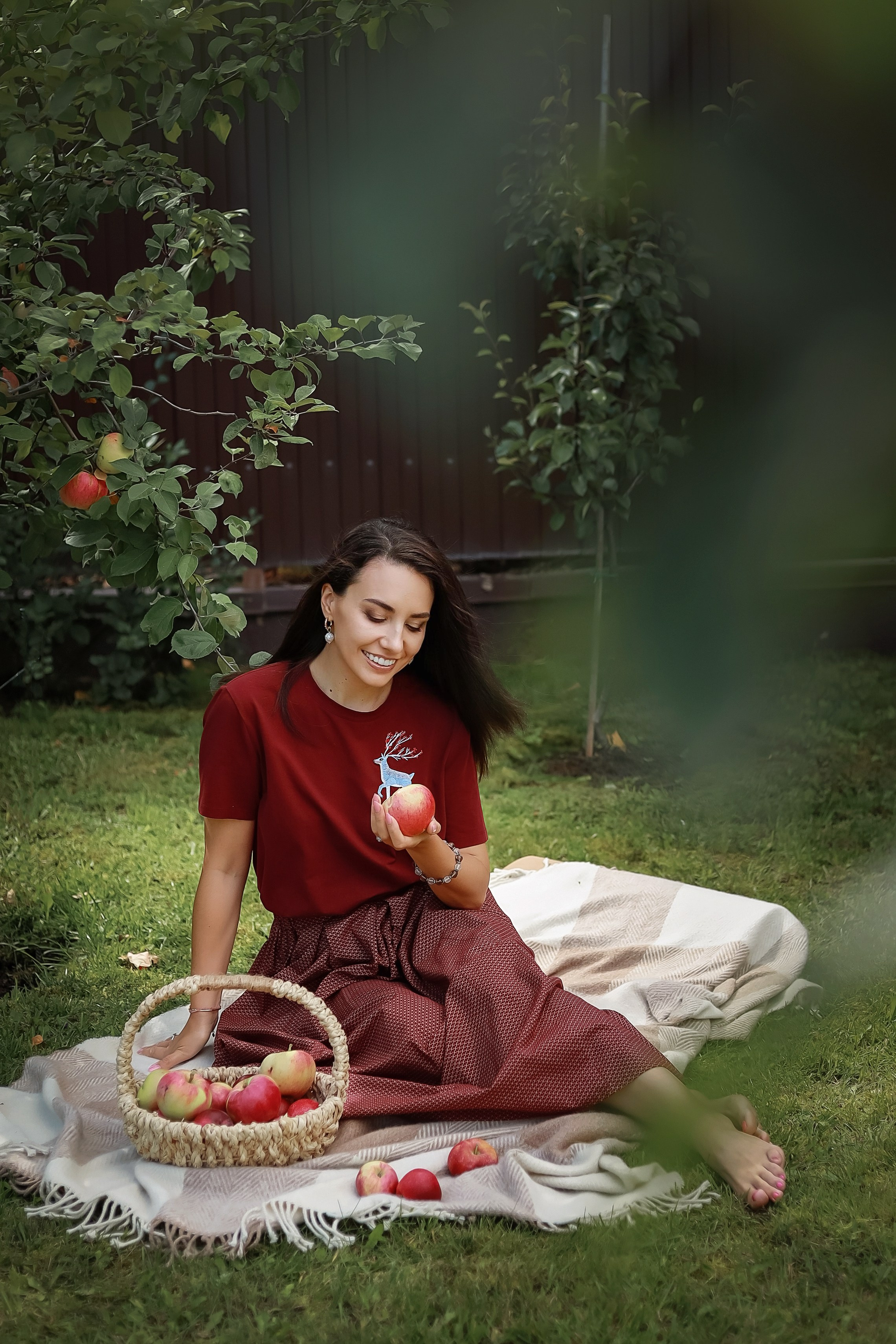 Елена и семья. Фотограф в Москве Ксения Мокрушина | Brand & Women photographer