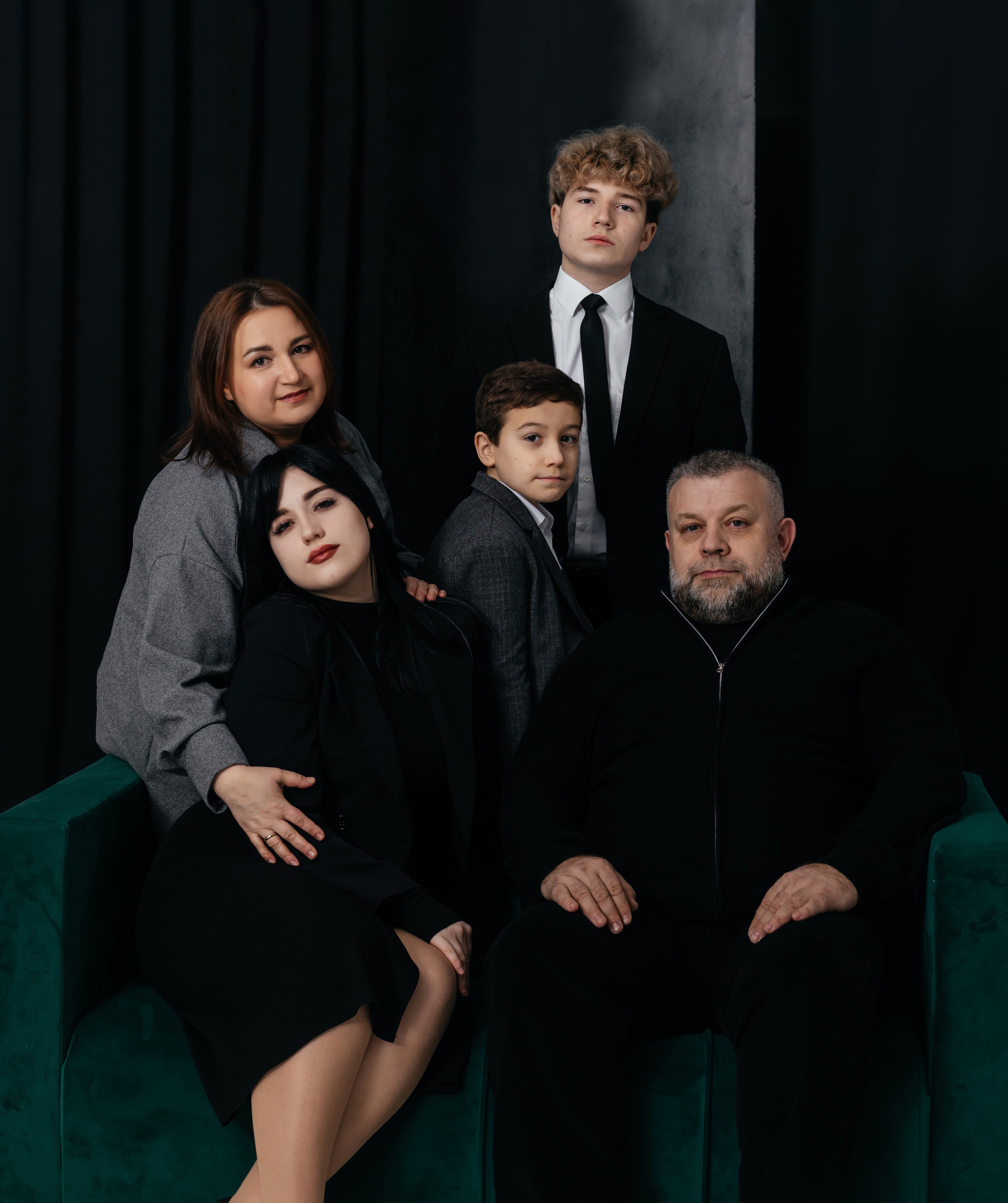 Студийная семейная фотосессия. Свадебный и семейный фотограф в Краснодарском крае Мария Данилкина