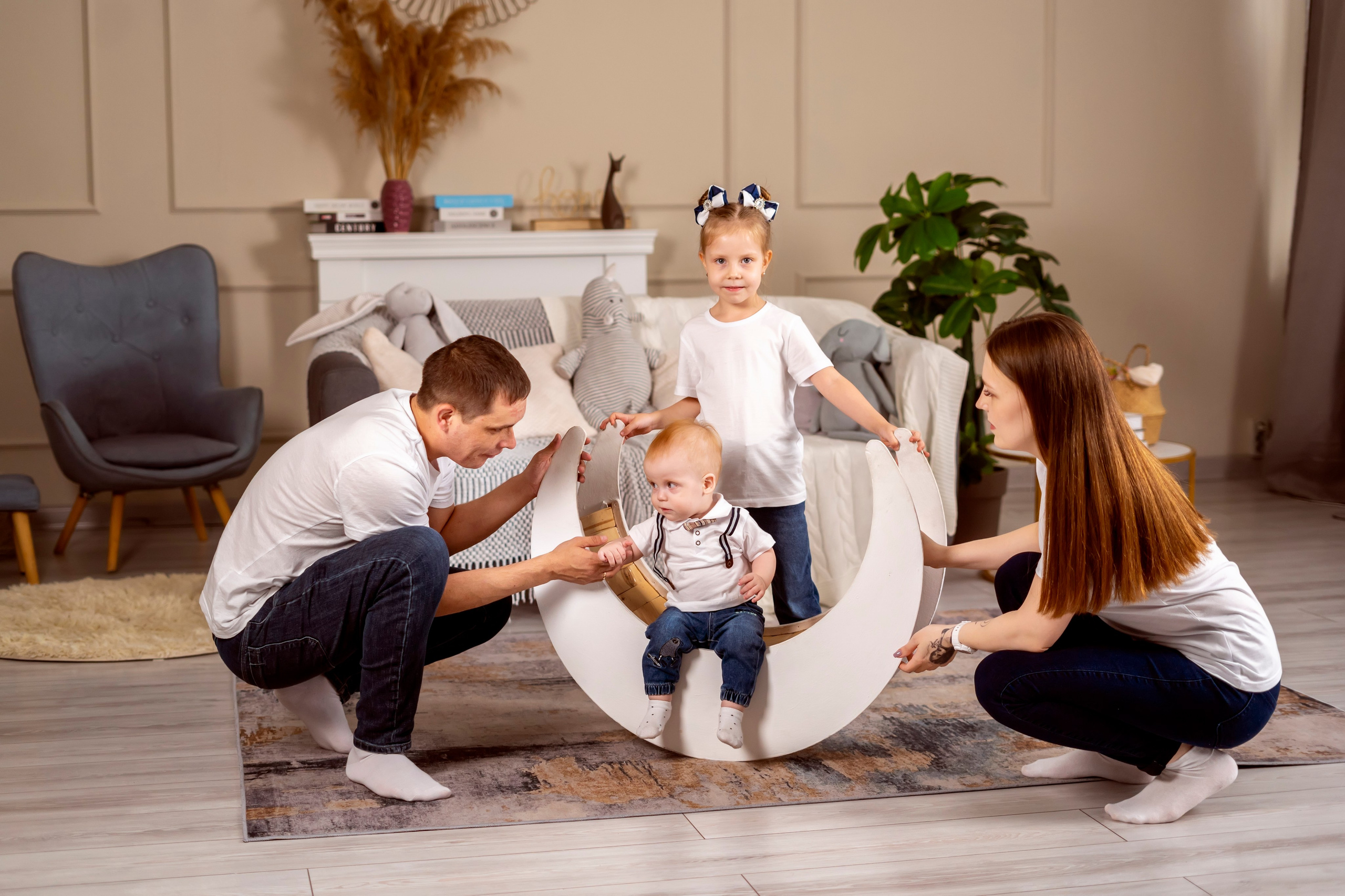 Годовасие в LettLoft. Семейный и детский фотограф в Хабаровске Анна Гриневич