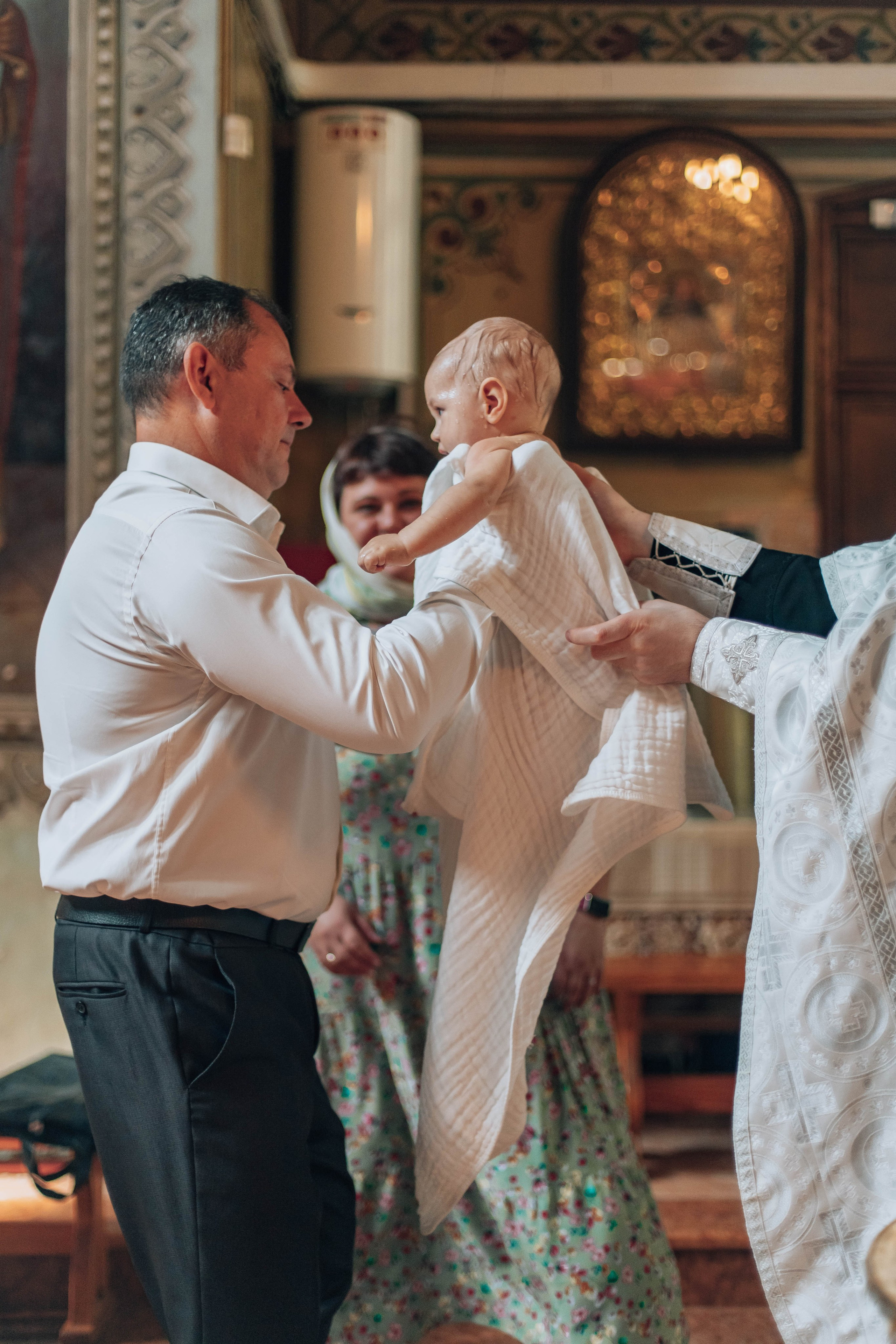 Крещение. Семейный фотограф Москва Ирина Малышева