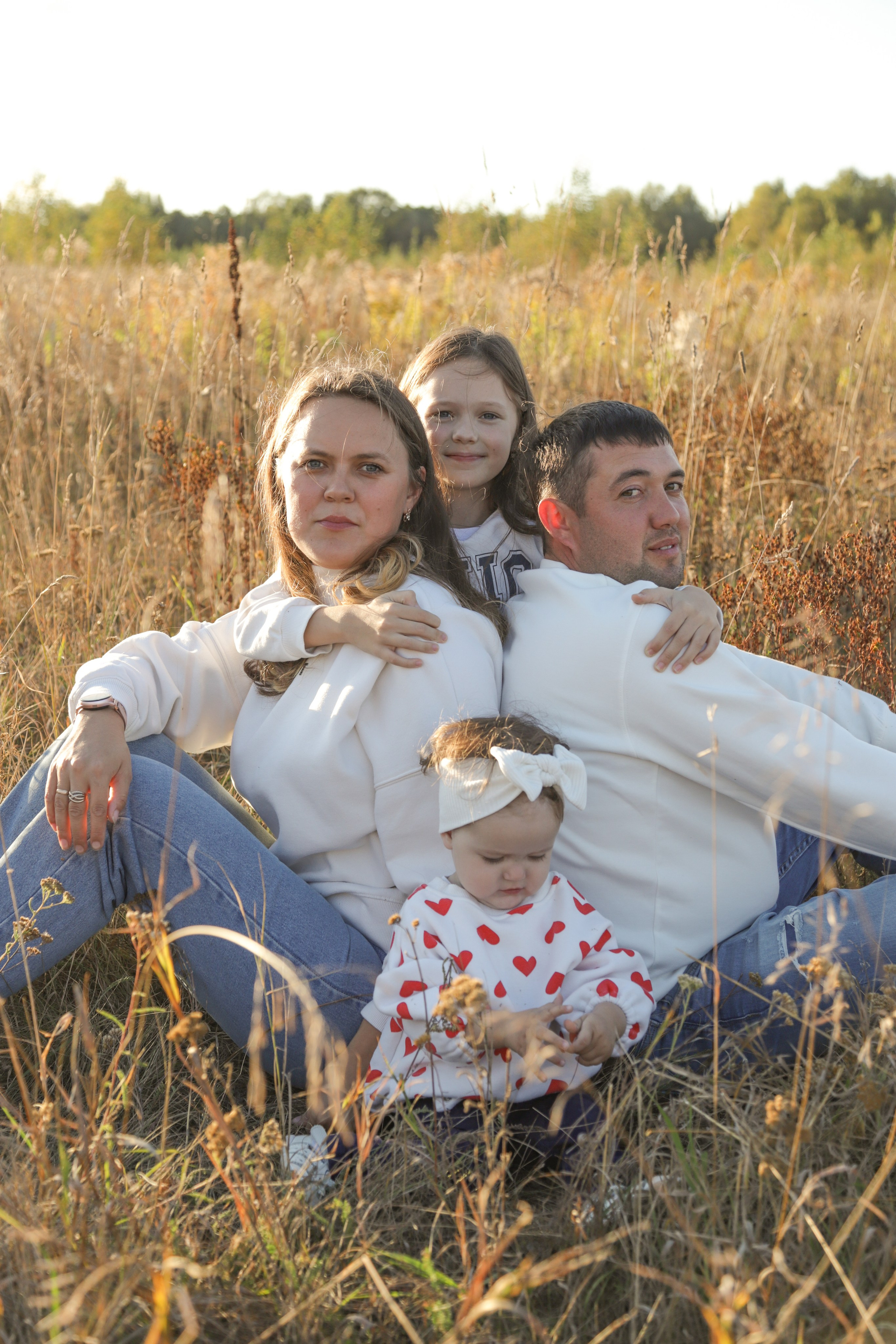 Семейная фотосессия на закате. Диана Николаева — фотограф город Балашиха