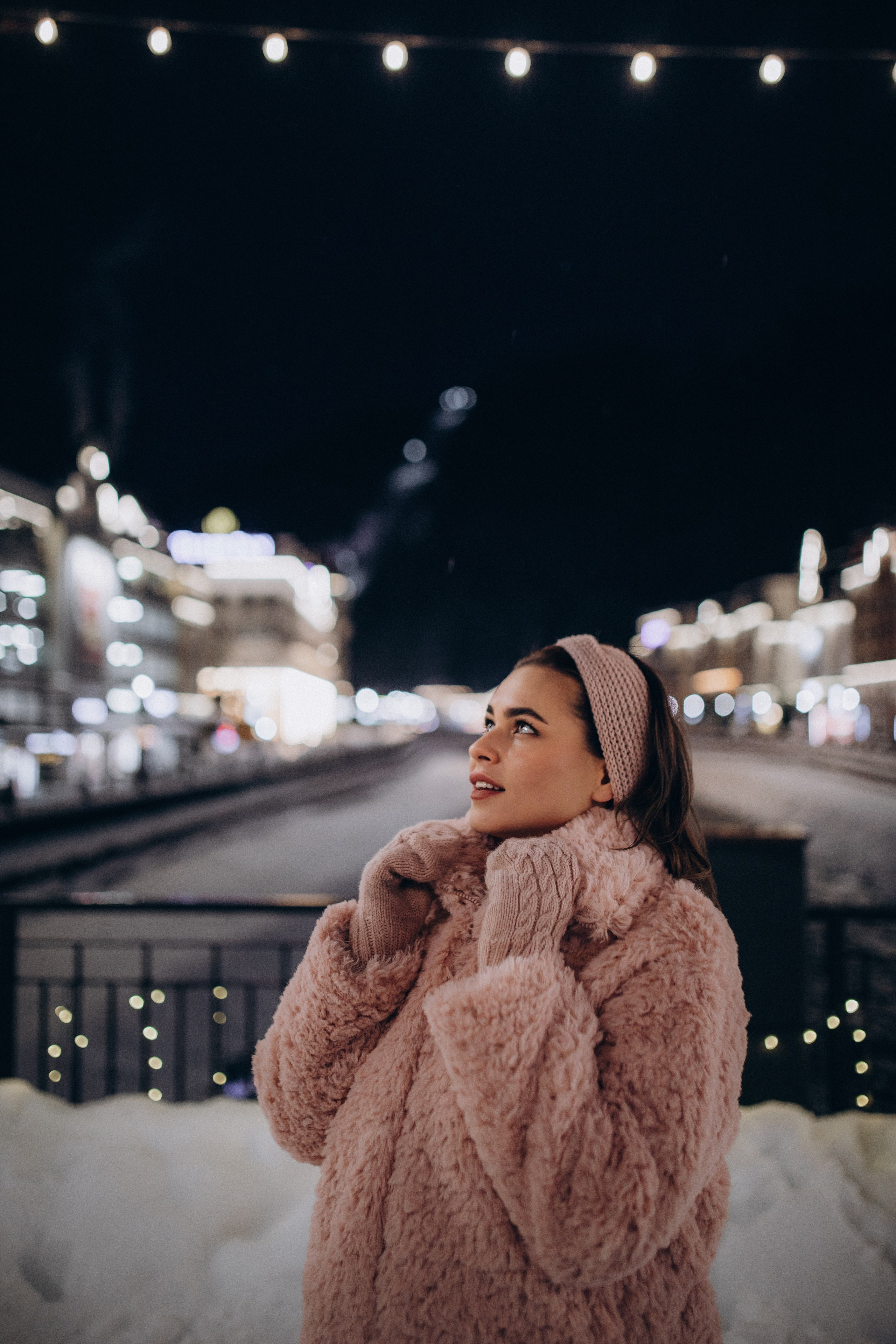 Зимняя прогулка на Розе Хутор с Кристиной. Фотограф Елизавета Балакир
