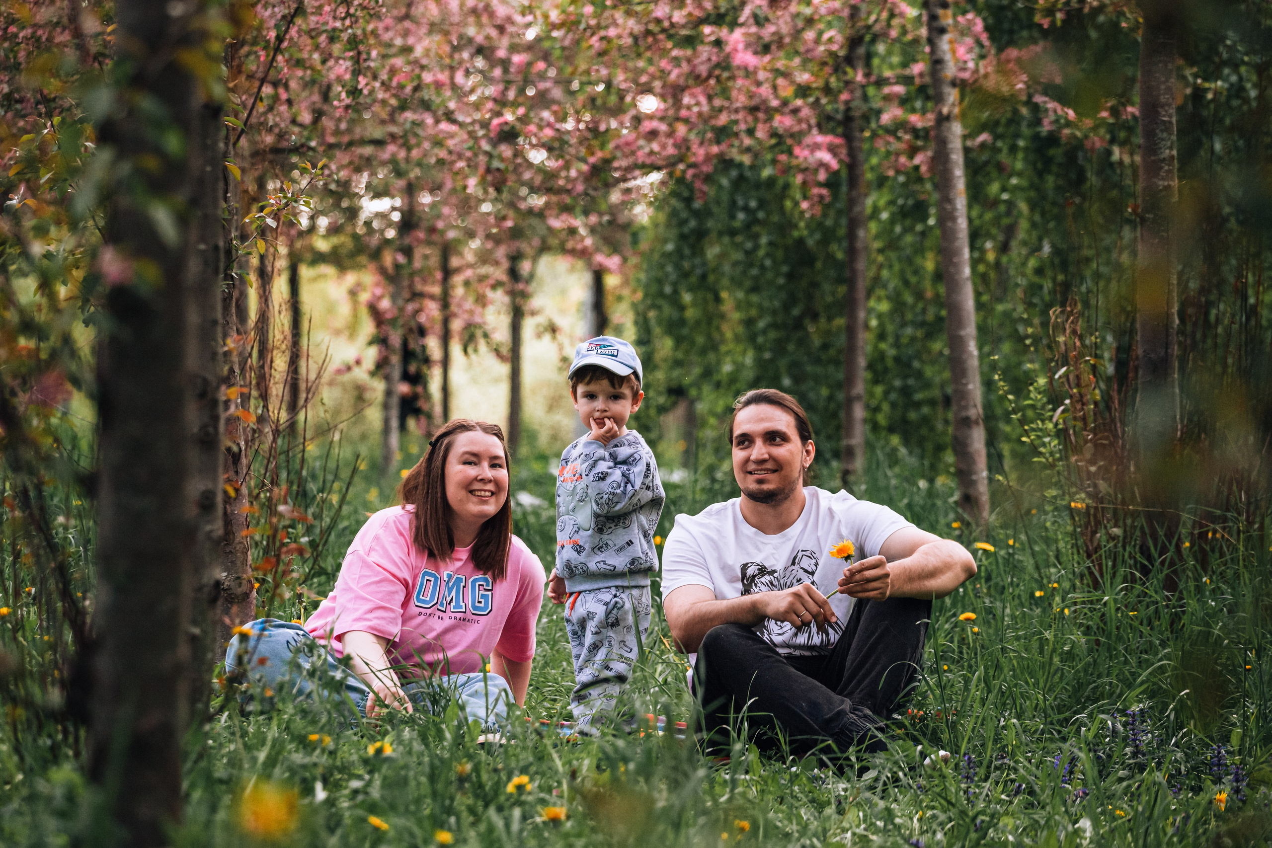 Семейная экспресс фотосессия в рамках фотодня. Фотограф-анималист Татьяна Степанова