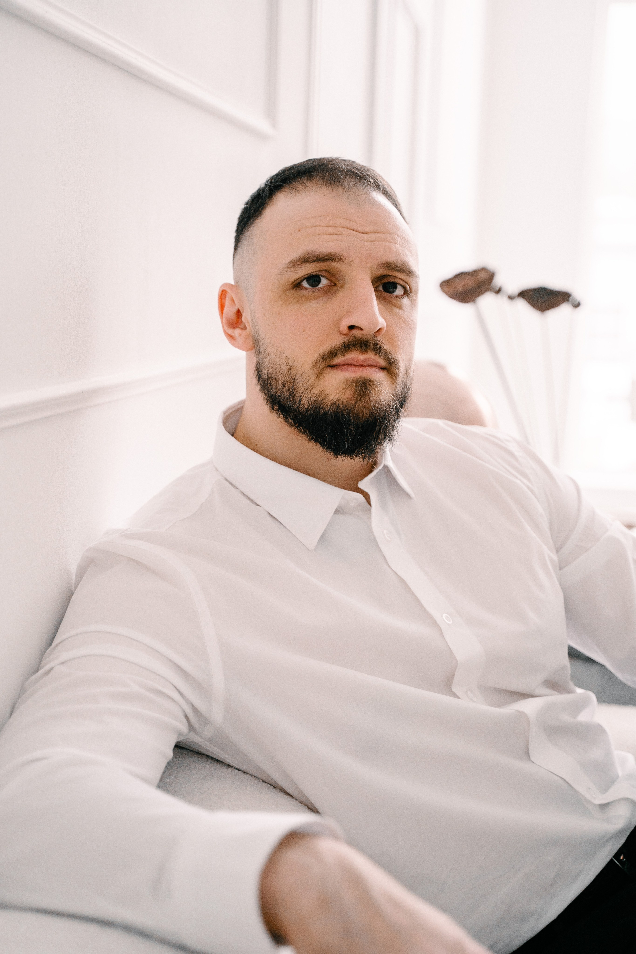 Свадебная фотосессия молодоженов в фотостудии. Свадебный и семейный фотограф из Воронежа|Москвы Бубнова Екатерина