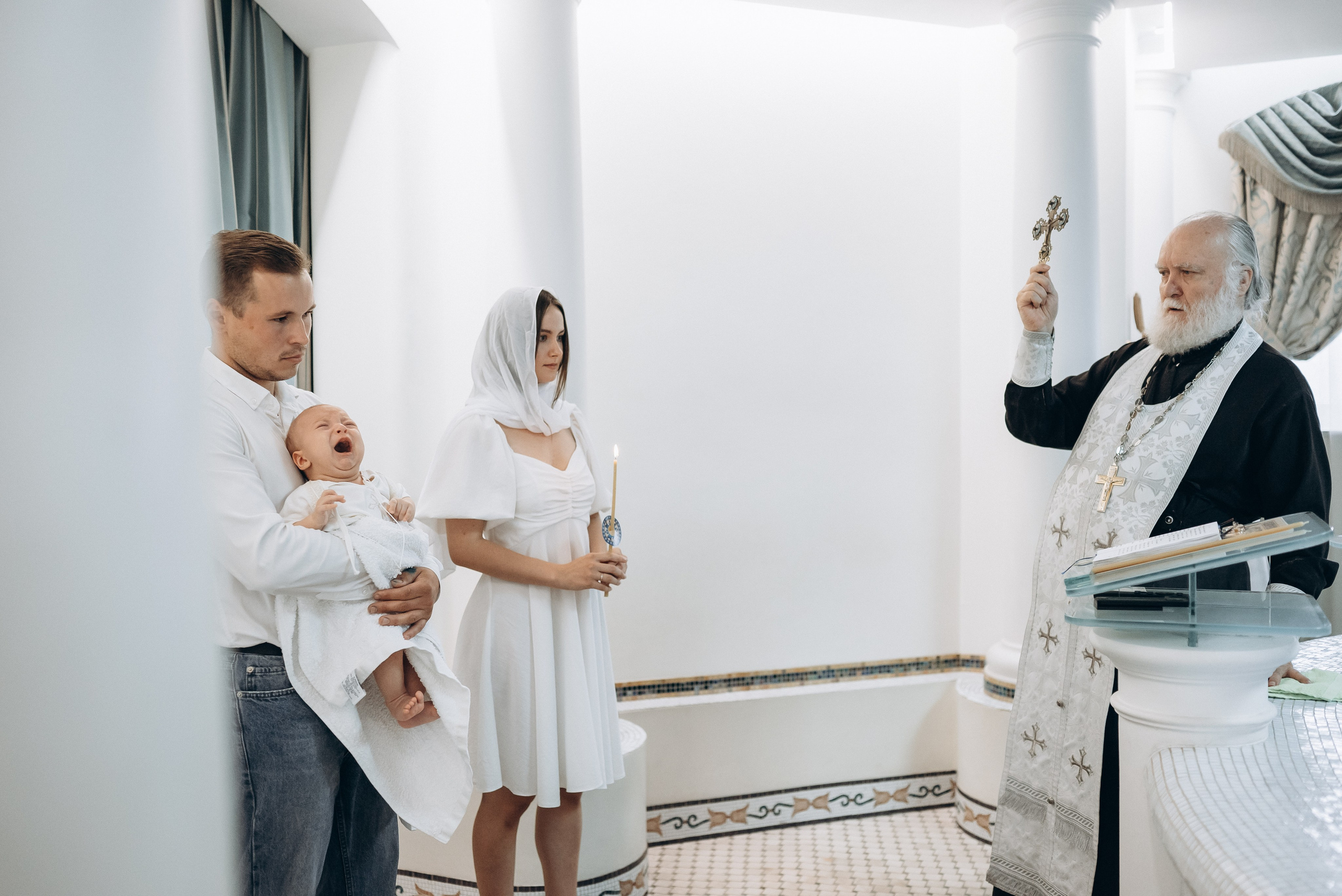 Крещение Даниэля. Семейный фотограф в Минске Дарья Дреко