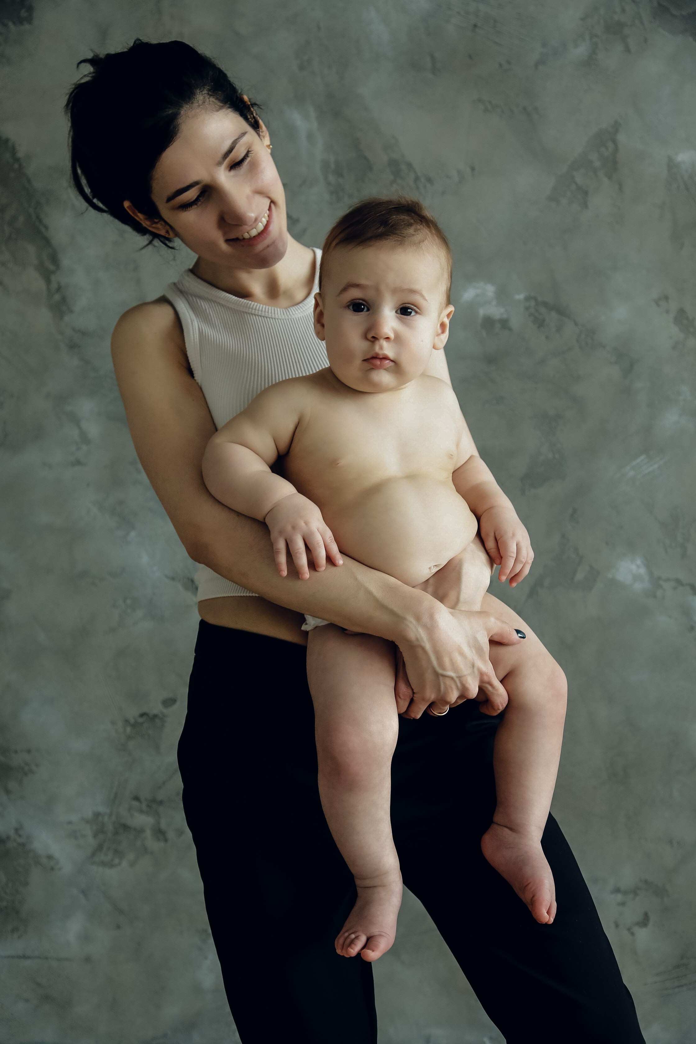 Андрюша и мама. Фотограф Олеся Милош Мытищи, Москва и МО и весь мир