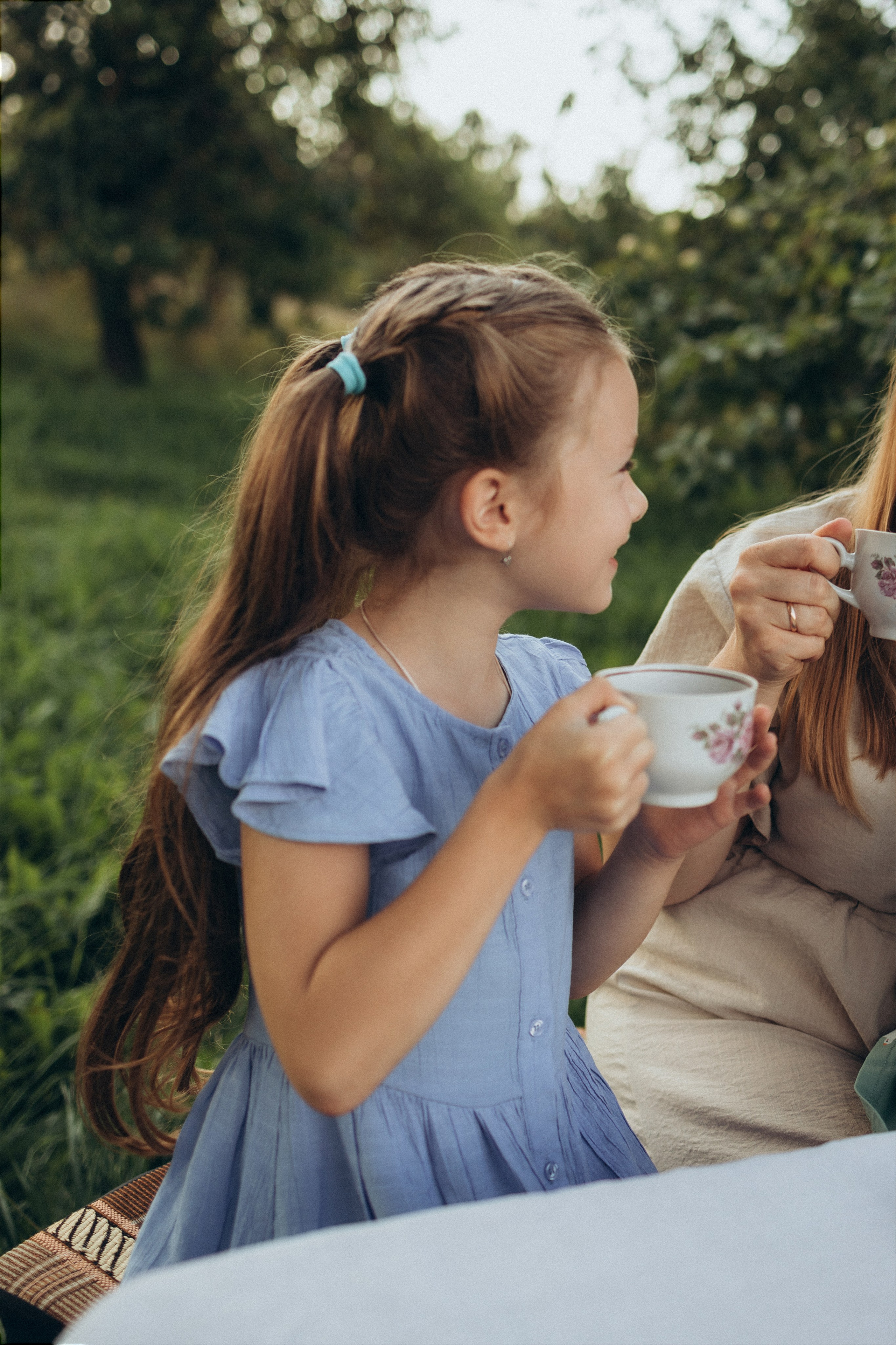Чаепитие в саду. Фотограф Елена Рябцева