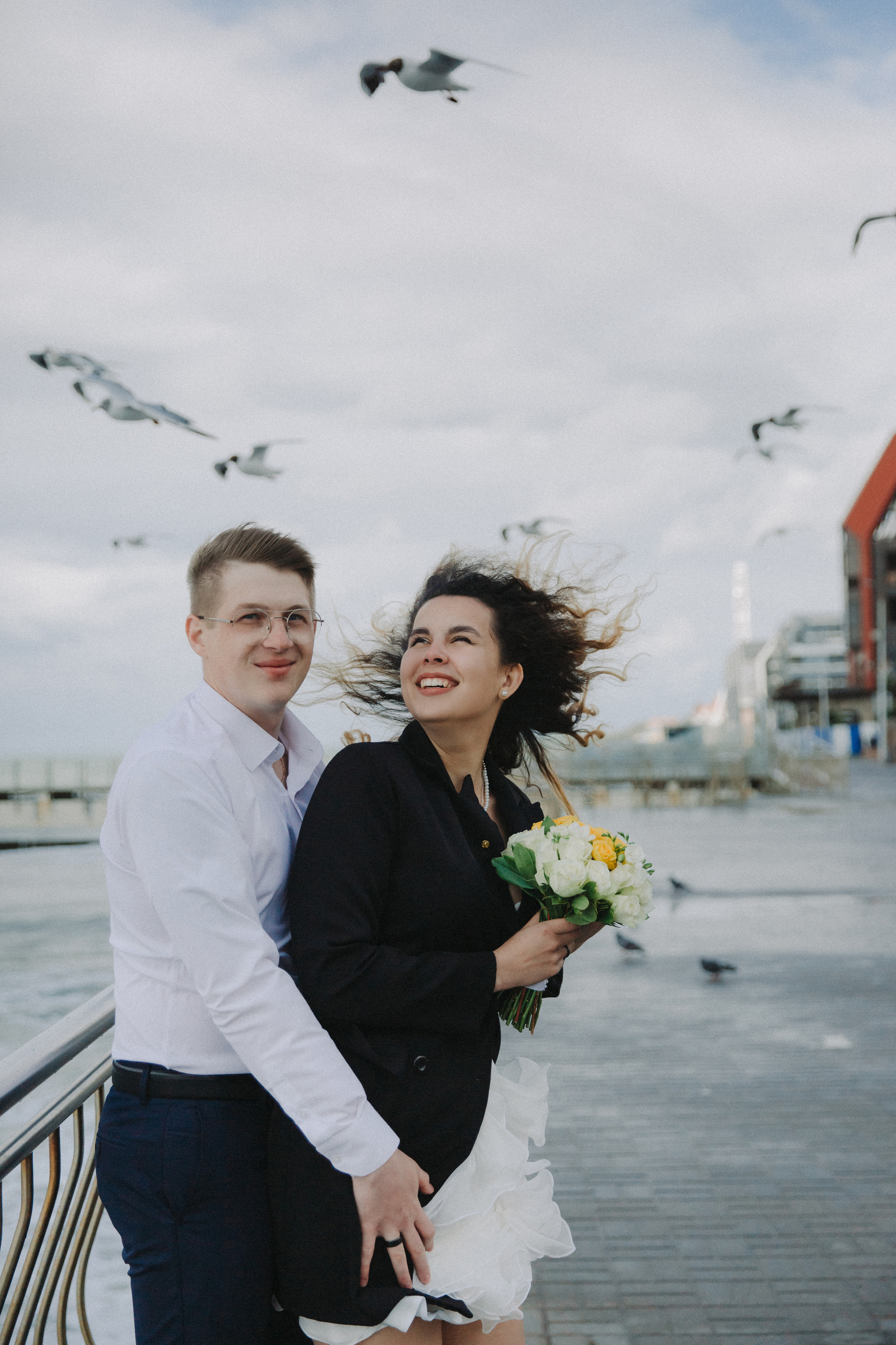 Свадьба в дождливый летний день: Мария и Владимир. Фотограф Зеленоградск Красильникова Елена