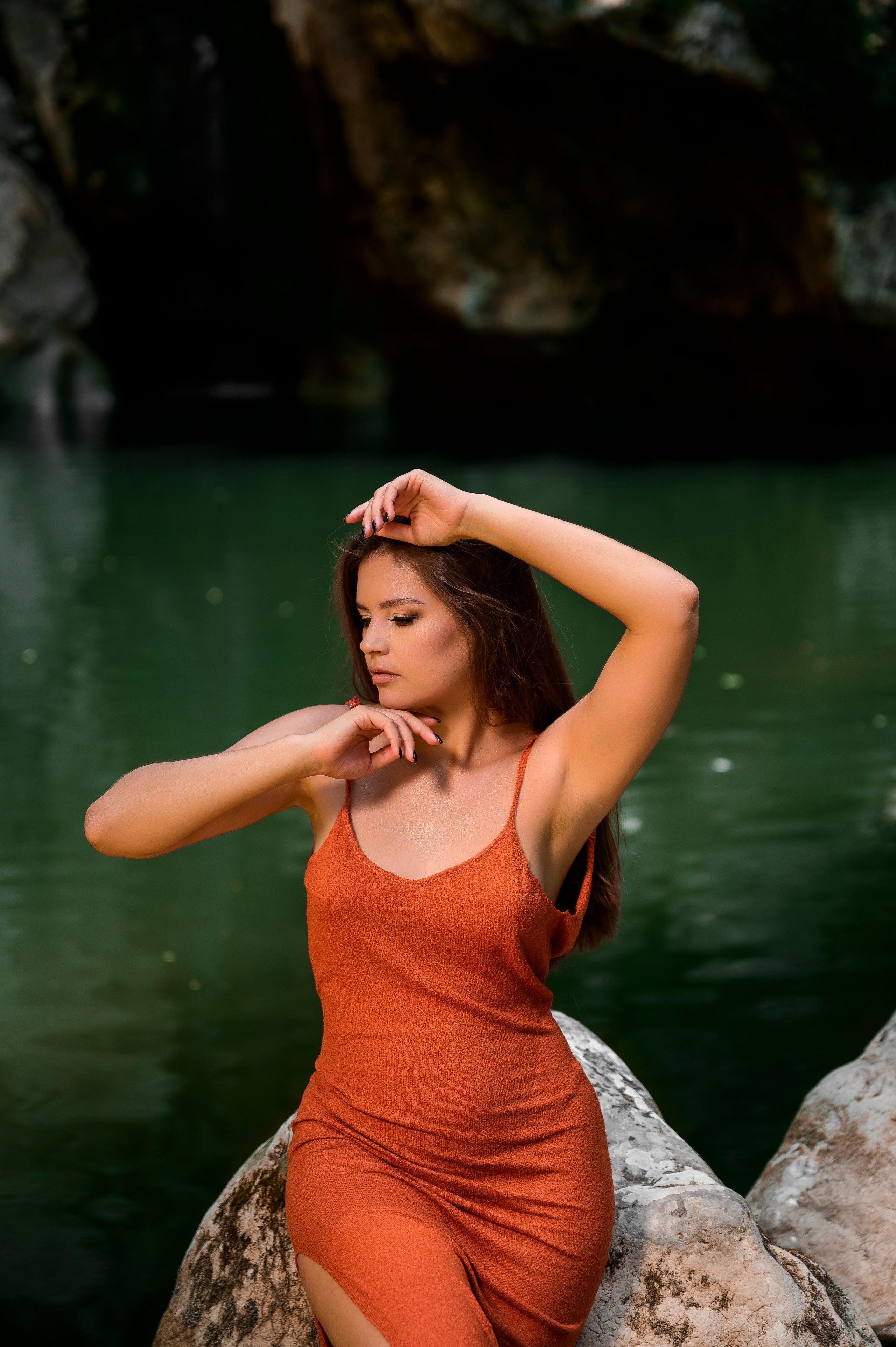 Люда Агурские водопады. Наталья Слесаренко фотограф в Сочи