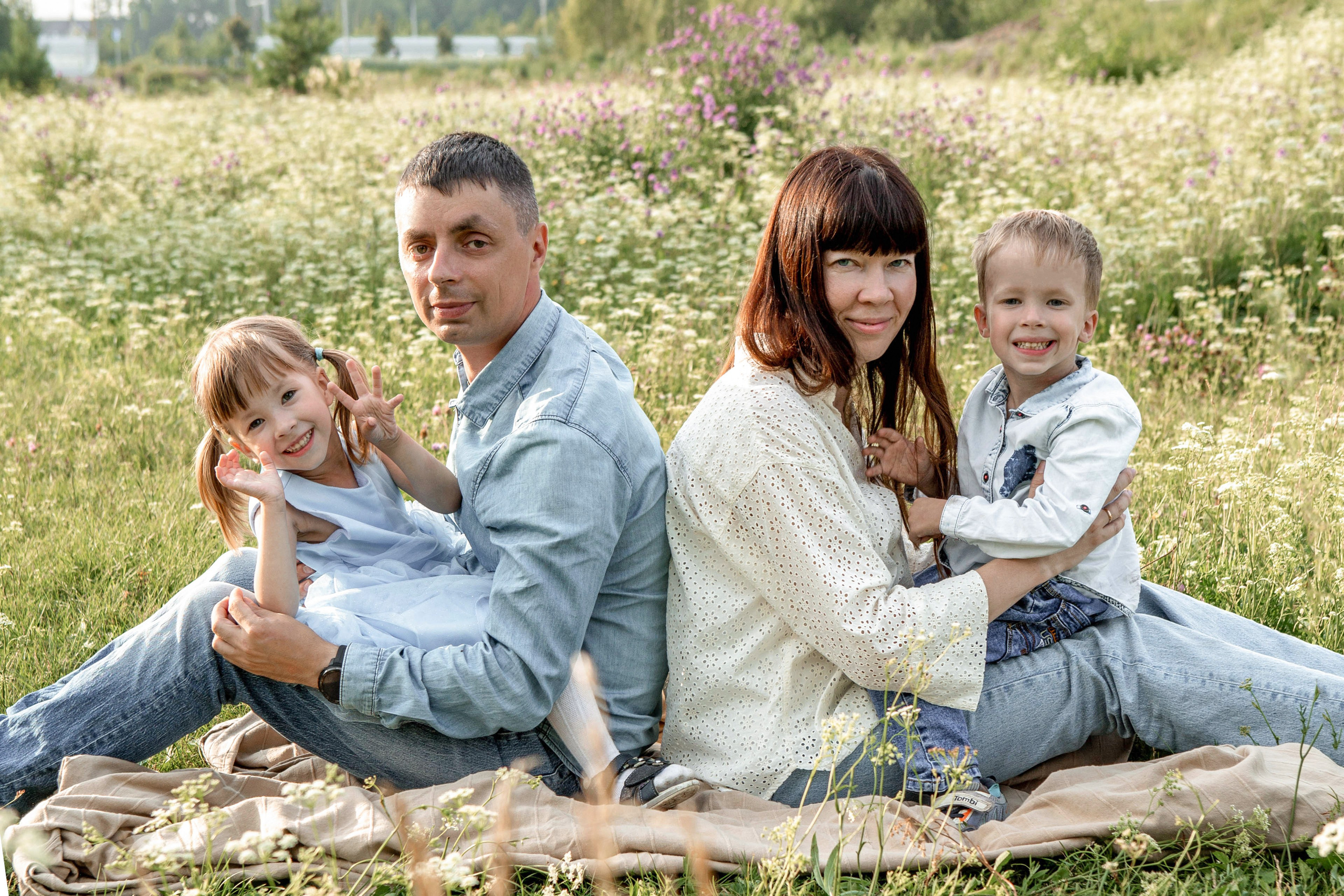 Игры в поле. Фотограф Екатерина Голицына