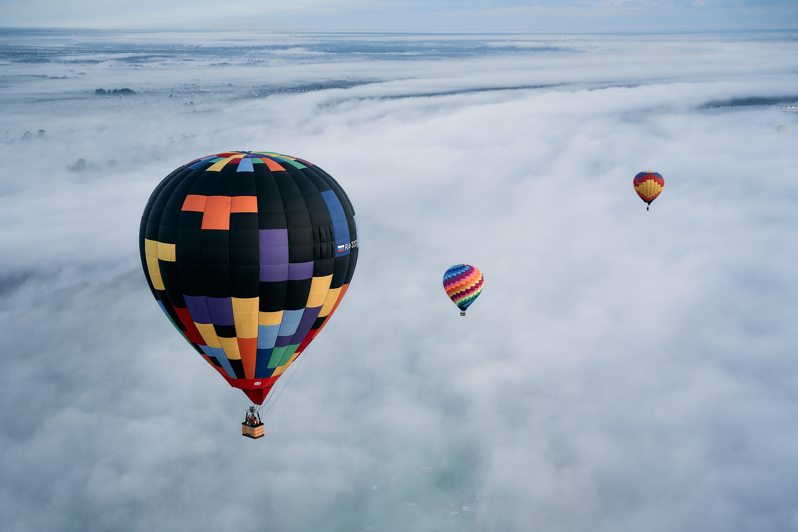 Воздушный шар. Фотограф