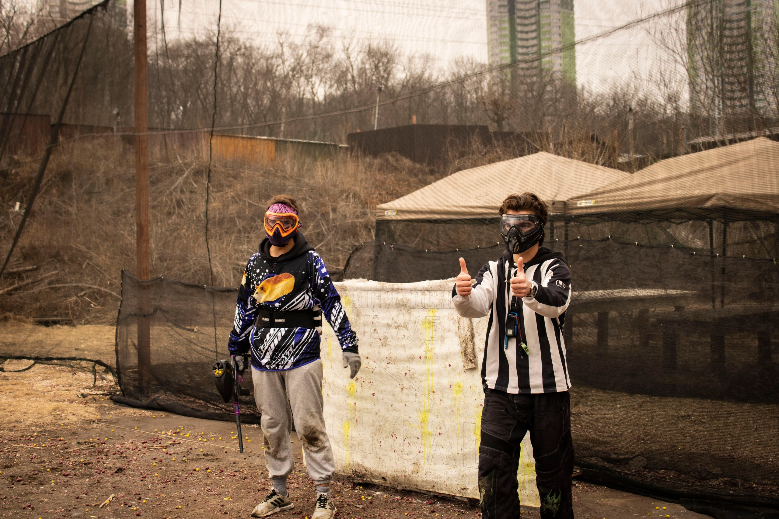 Турнир на кубок Федерации пейнтбола 6 апреля 2024 г. Фотограф г. Владивосток