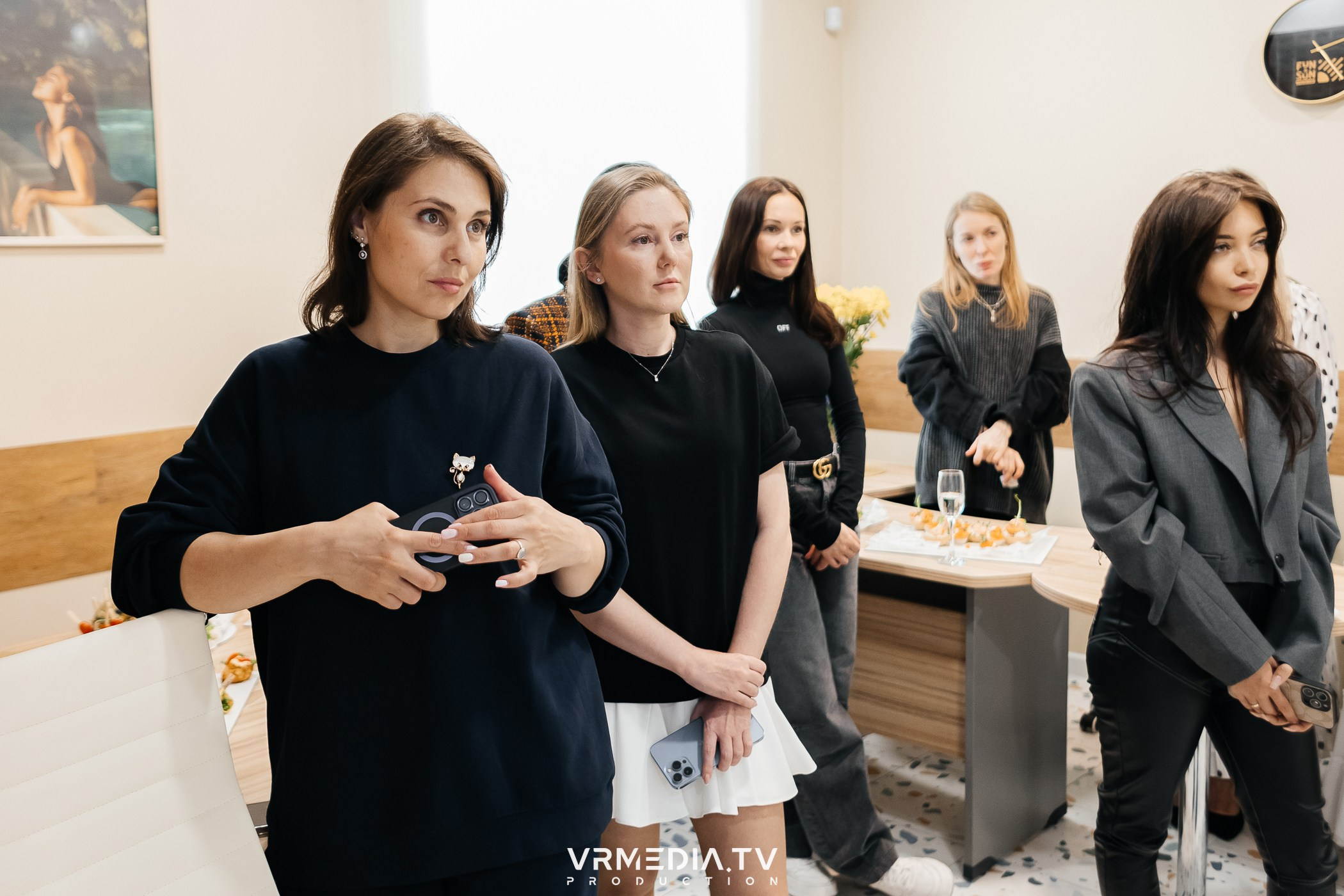 Business travel brunch