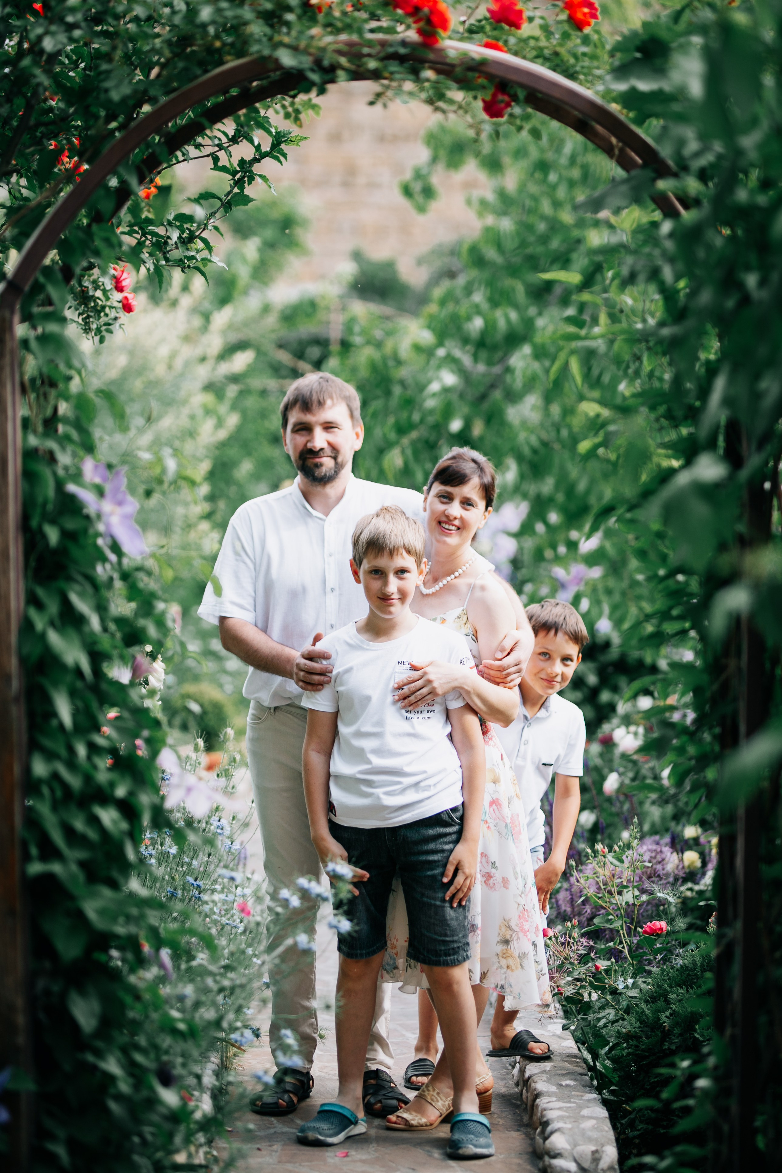 Татьяна и Алексей. Семейная фотосессия дома. Фотограф в Крыму