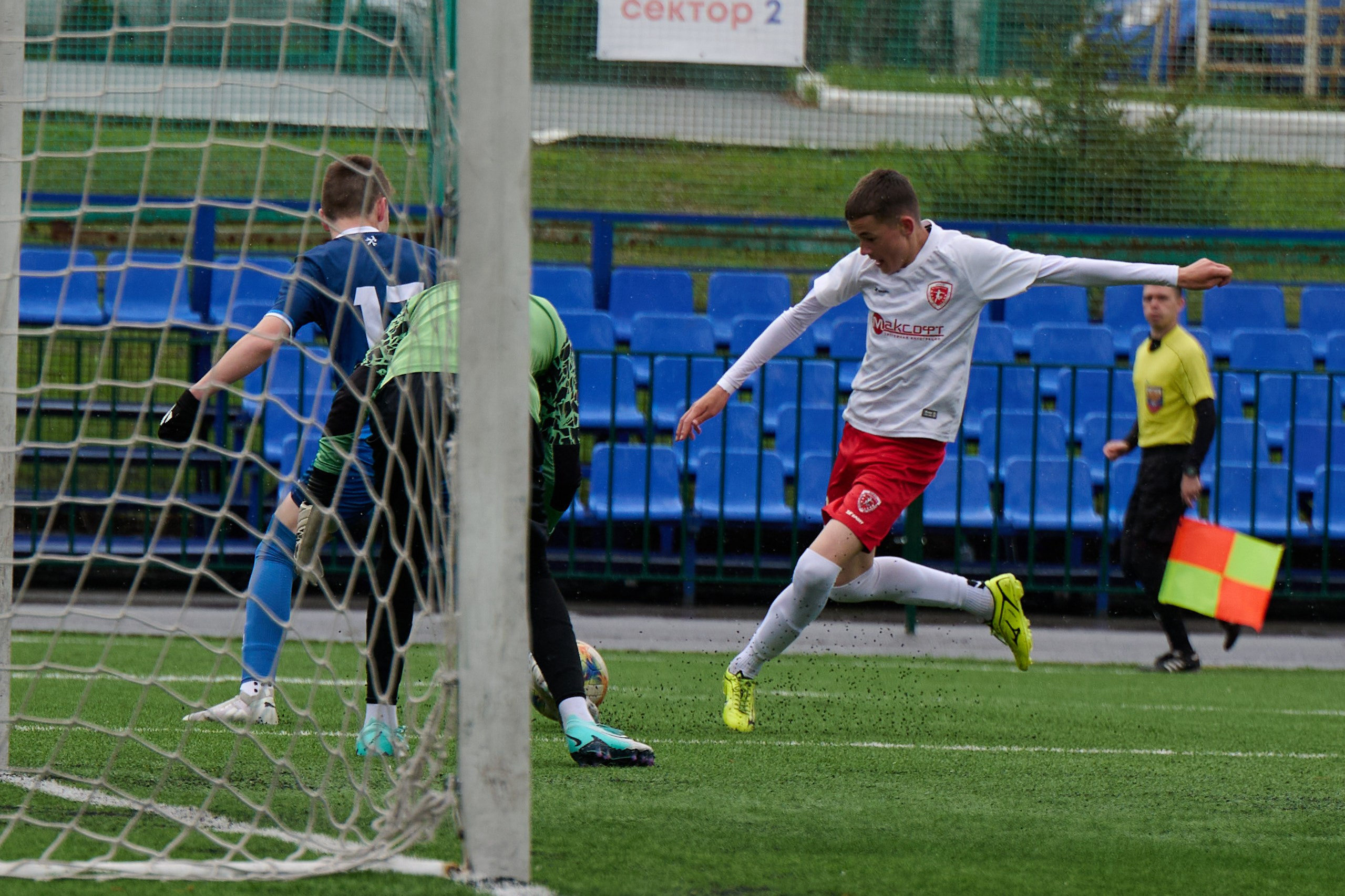 Кубок РФС среди юношеских команд клубов ФНЛ «Приволжье». Спортивный репортажный фотограф в Ижевске Сергей Мерзляков