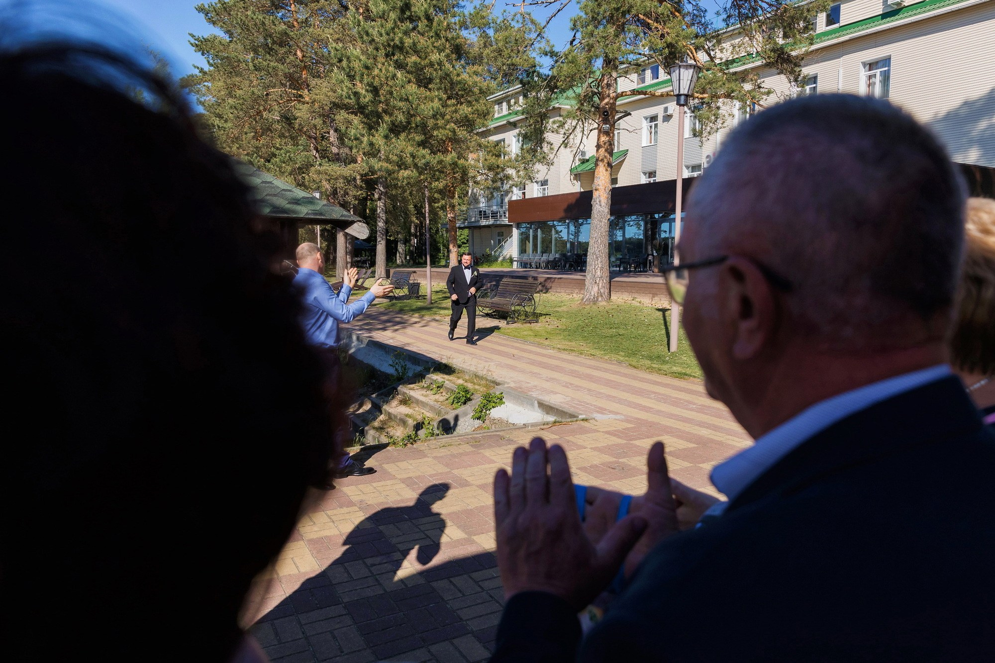 Свадебная фотосессия на берегу Горьковского моря. Свадебный фотограф в Нижнем Новгороде и Москве Сергей Воробьев