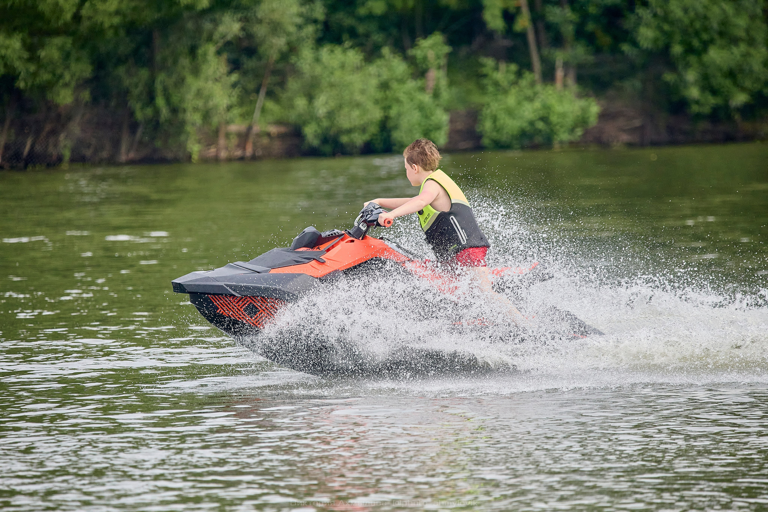 Аквабайки на Северке. Виктория Ахмылова. Фотограф в Москве